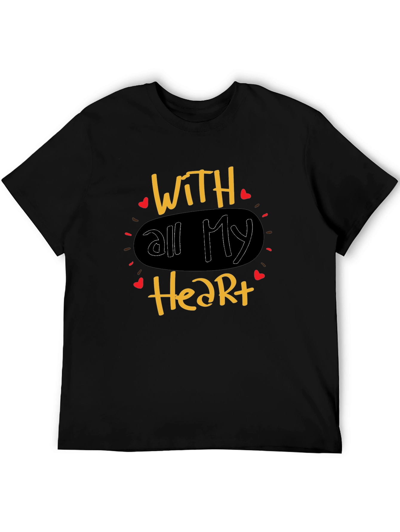 With All My Heart Graphic Tee