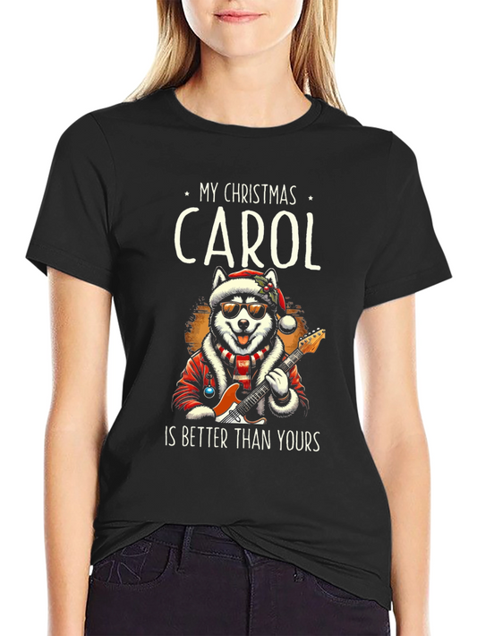 My Christmas Carol Dog Graphic T-Shirt