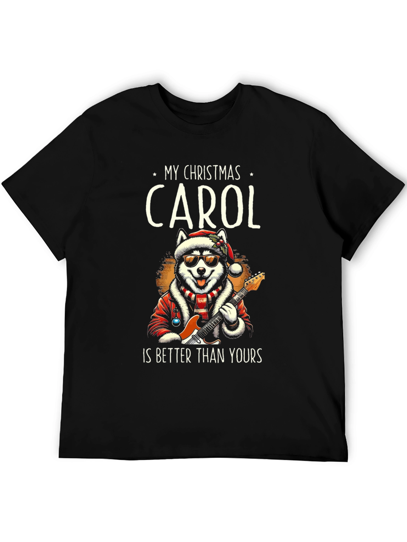 My Christmas Carol Dog Graphic T-Shirt