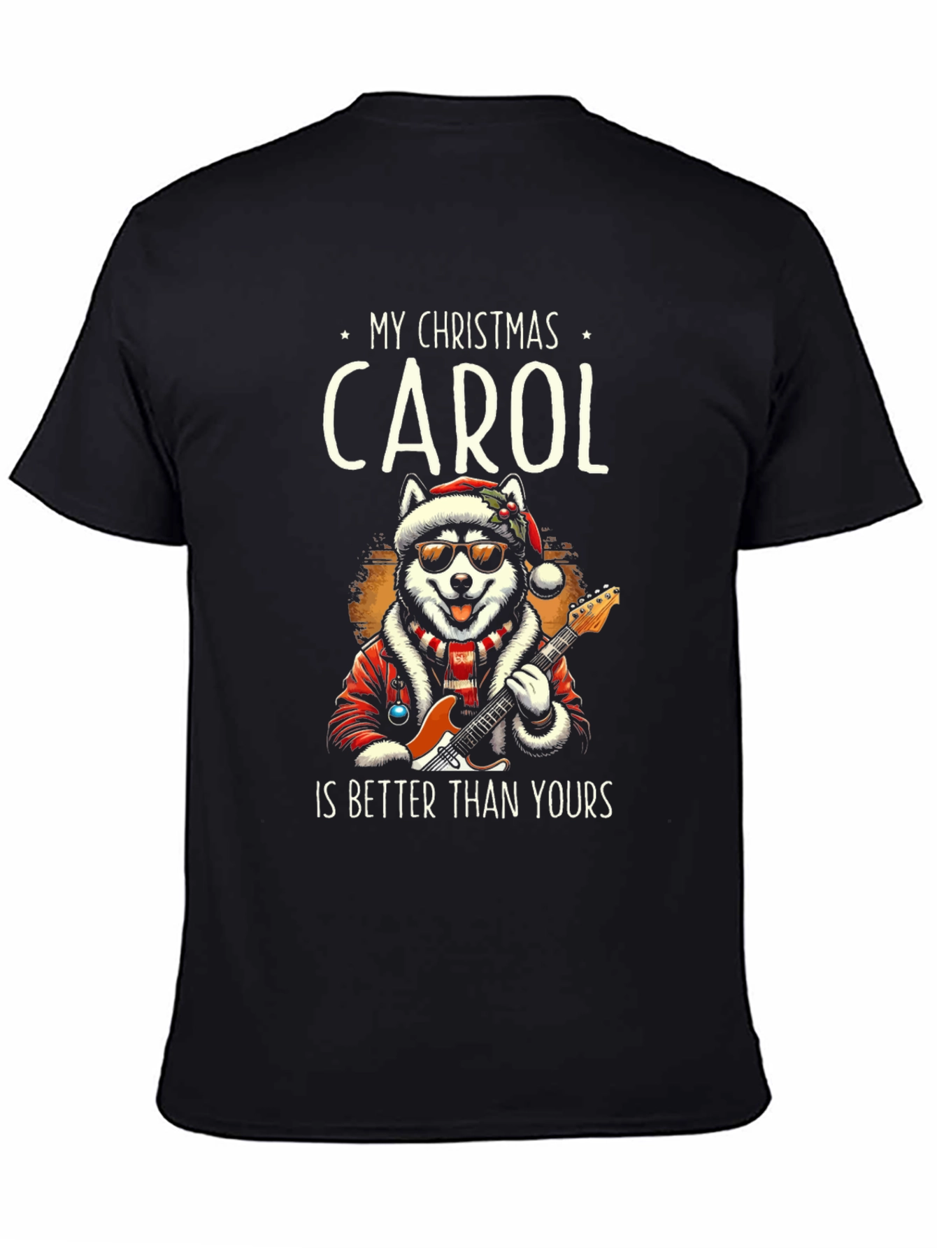 My Christmas Carol Dog Graphic T-Shirt
