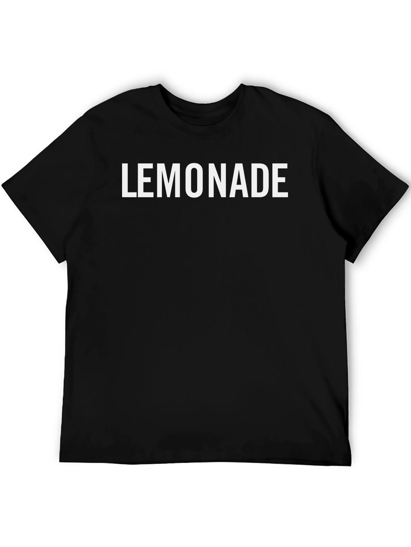 Lemonade Graphic Print Crew Neck T-Shirt