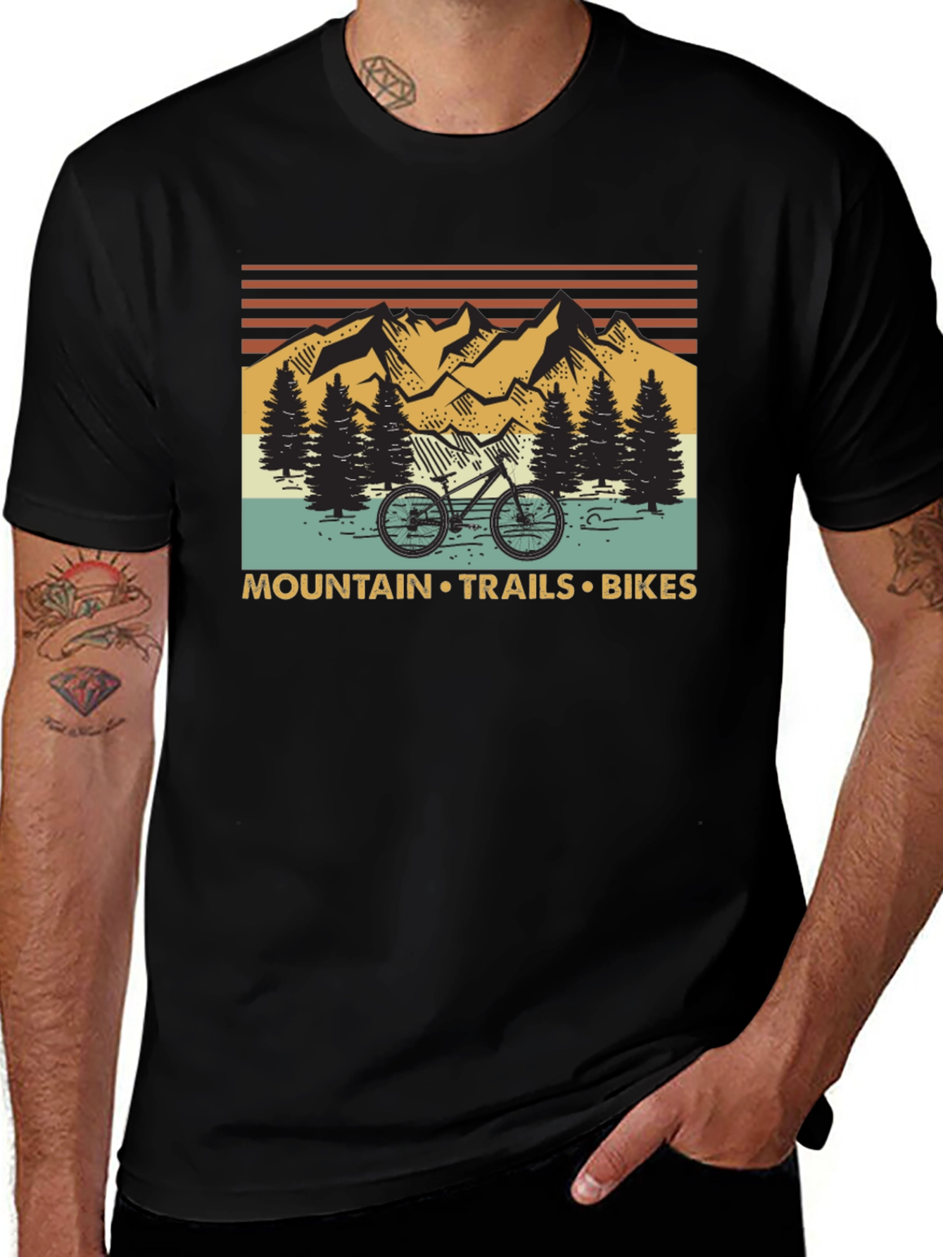 Mountain Trails Bikes Graphic Tee