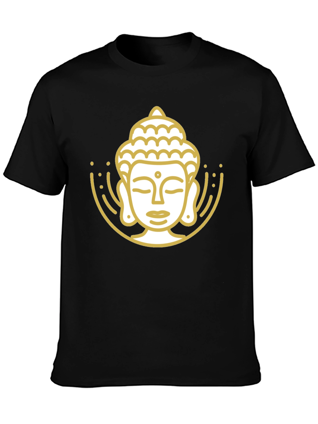 Buddha Graphic Black T-Shirt
