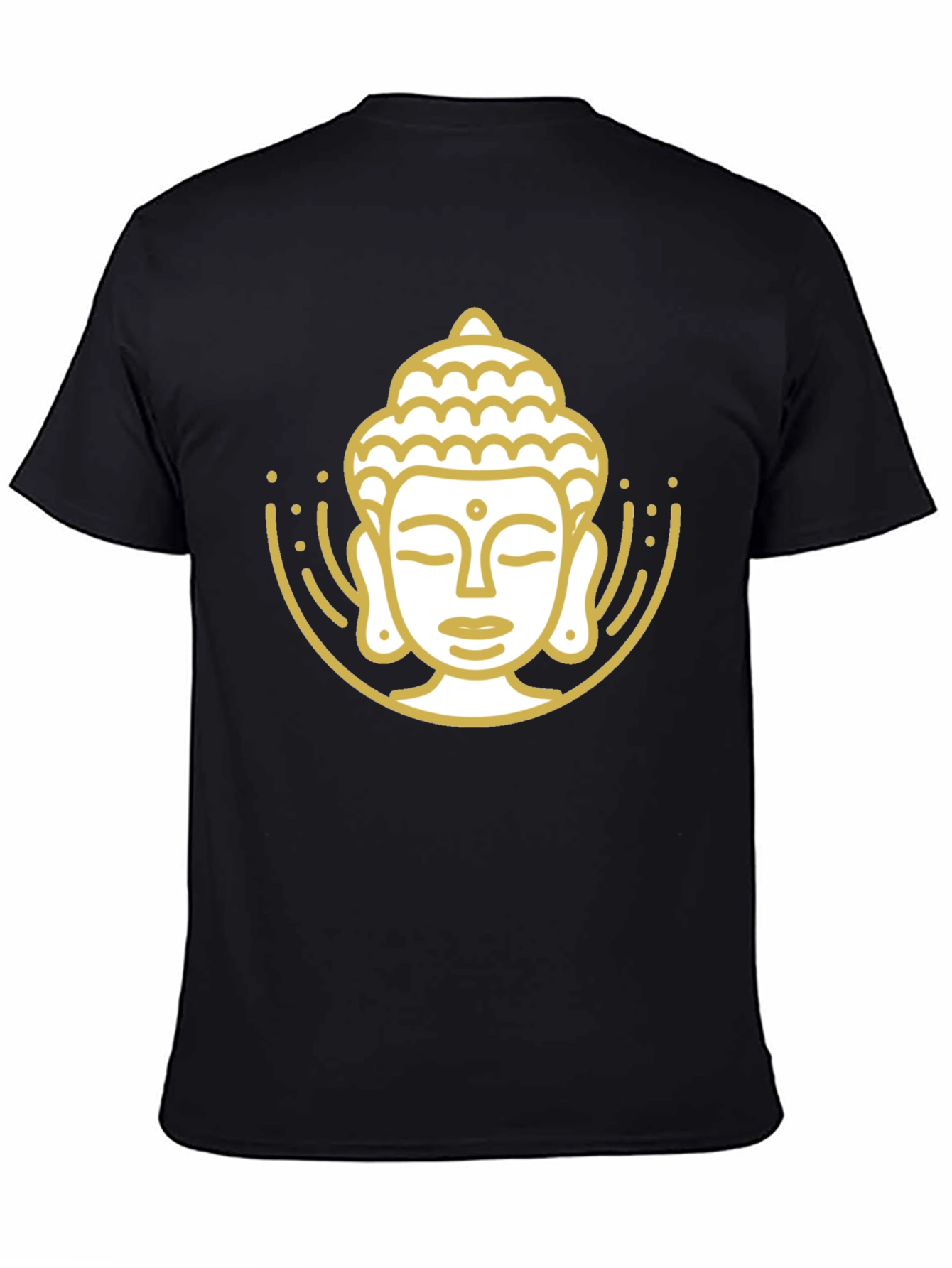 Buddha Graphic Black T-Shirt