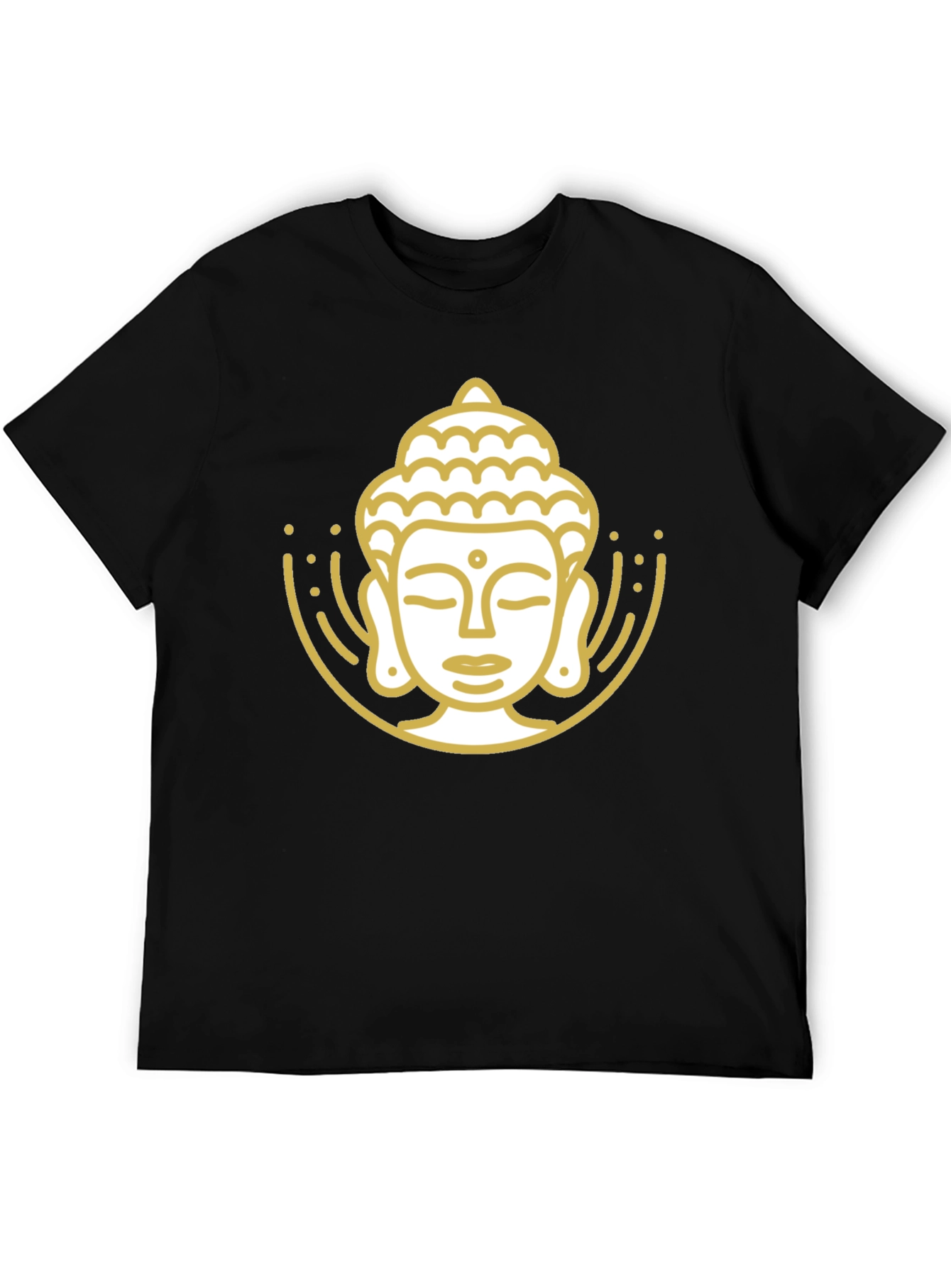 Buddha Graphic Black T-Shirt