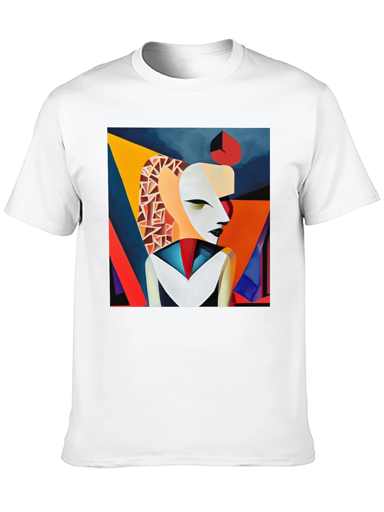 Abstract Art Graphic Tee - Modern Artistic Design