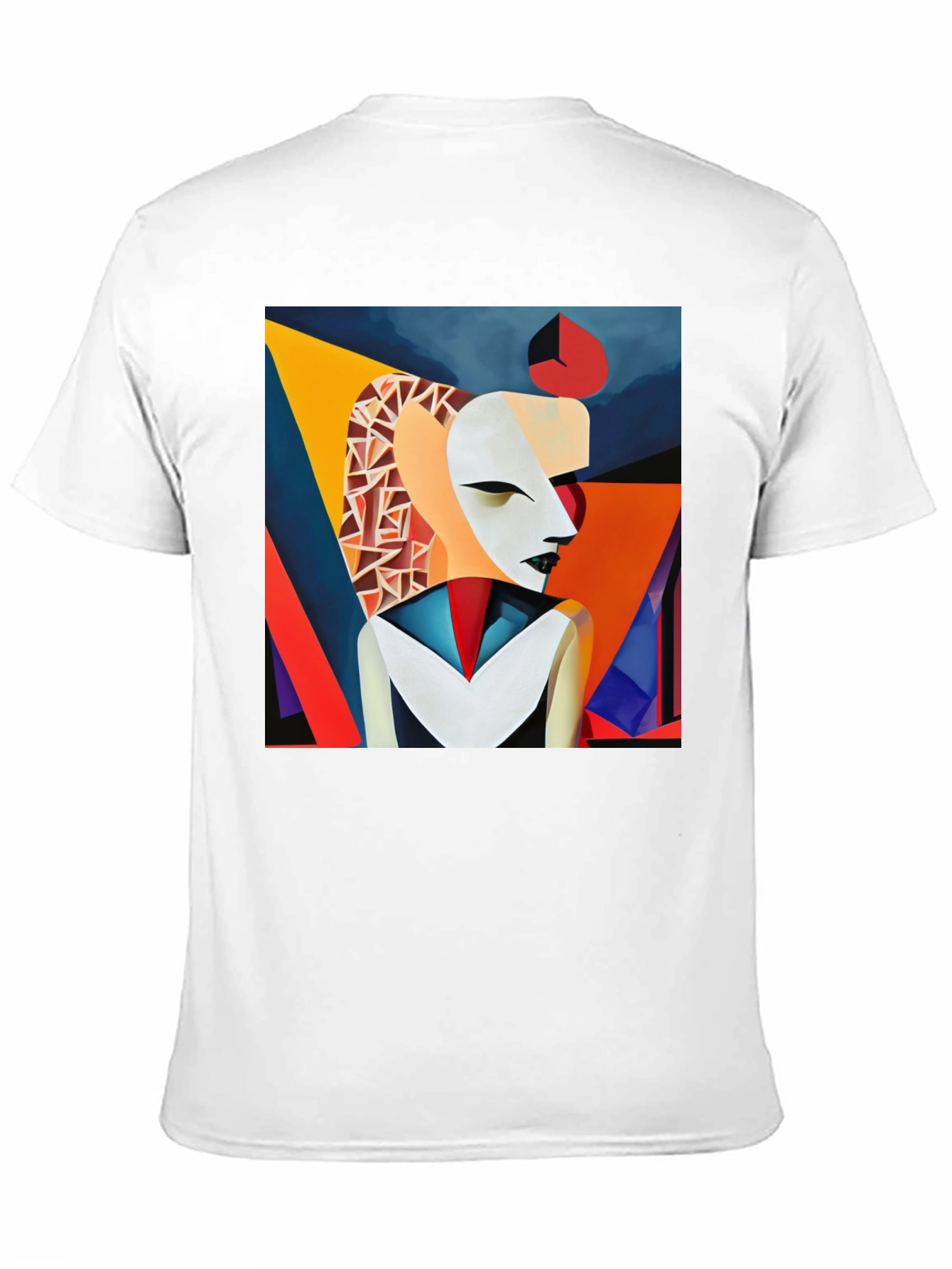 Abstract Art Graphic Tee - Modern Artistic Design
