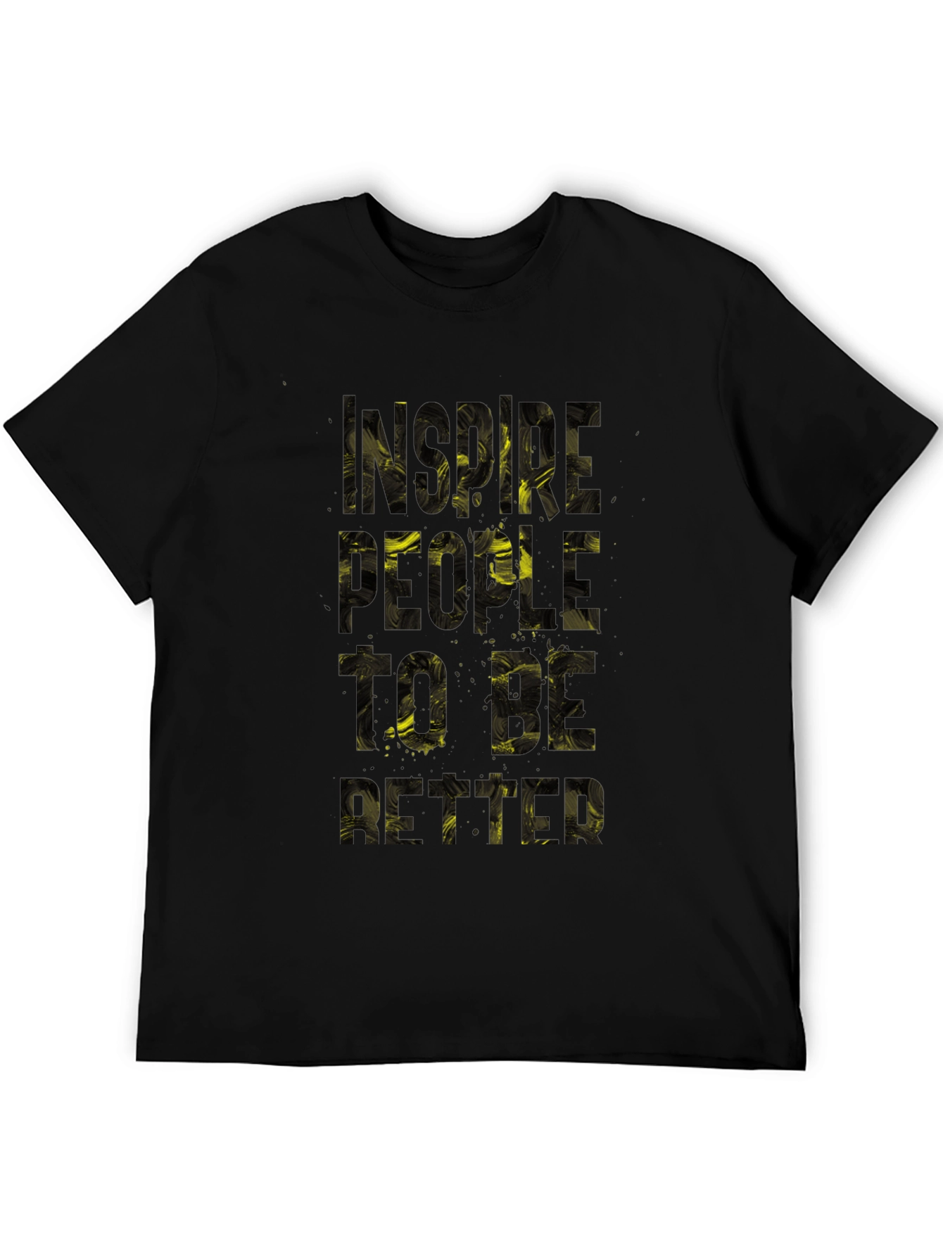 Inspire Graphic Tee - Black Short Sleeve