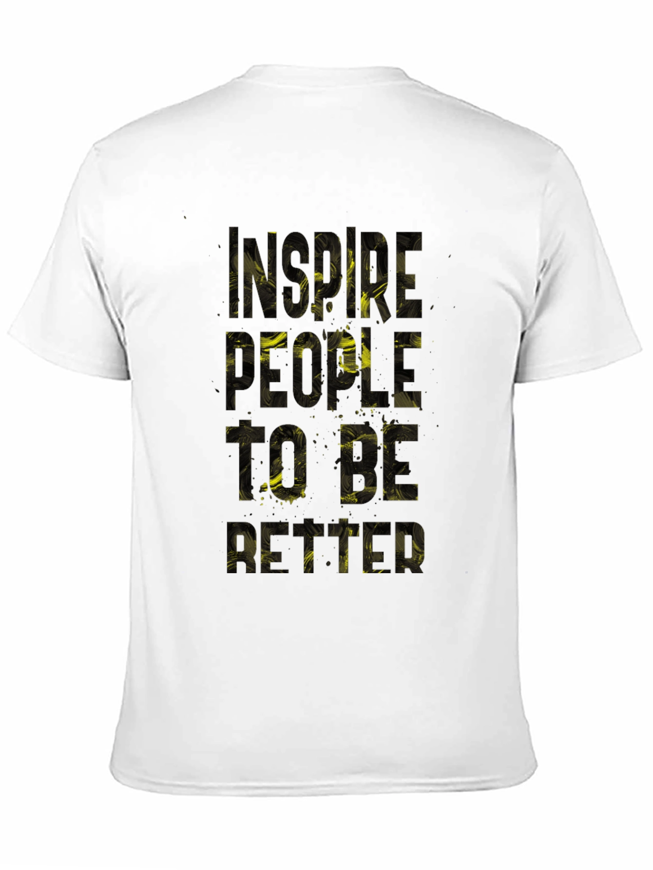 Inspire Graphic Tee - Black Short Sleeve