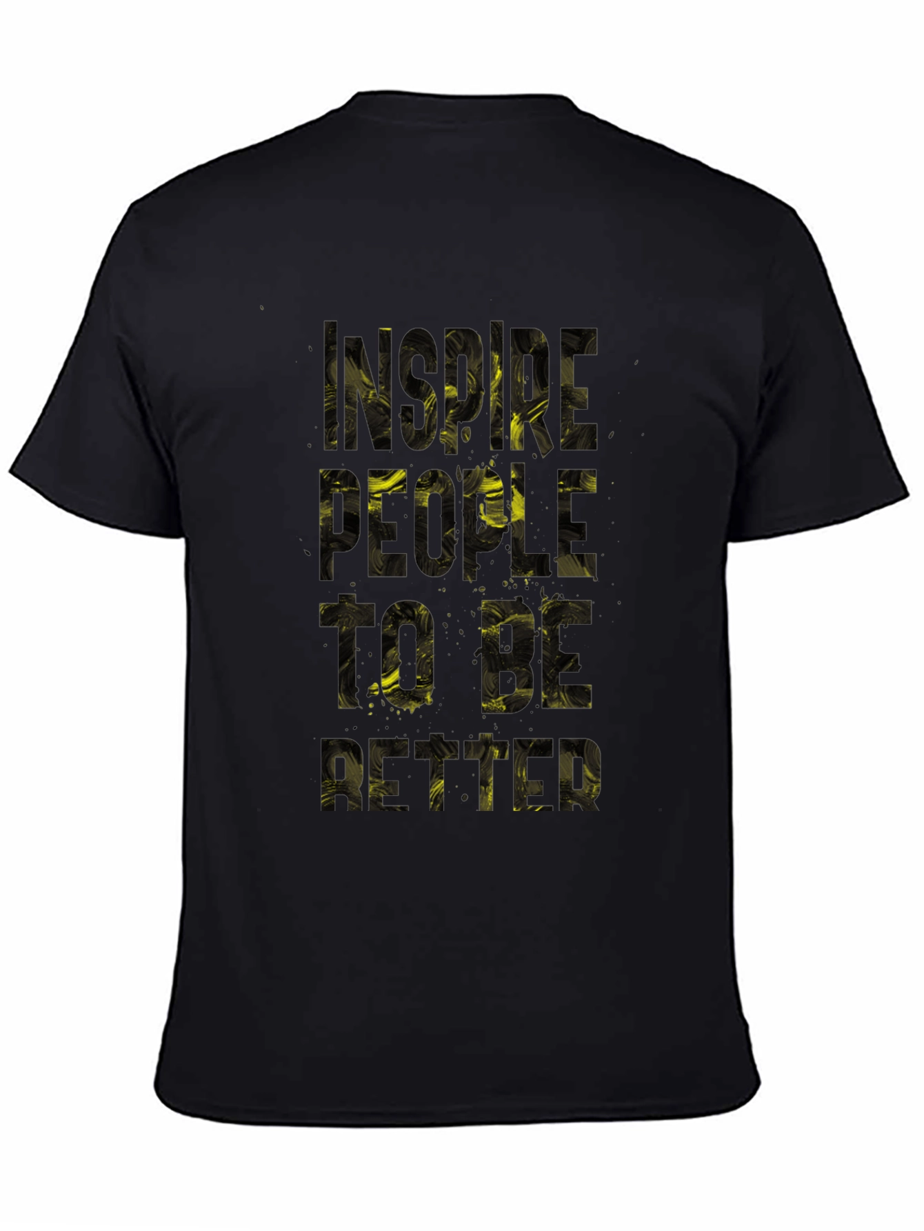 Inspire Graphic Tee - Black Short Sleeve