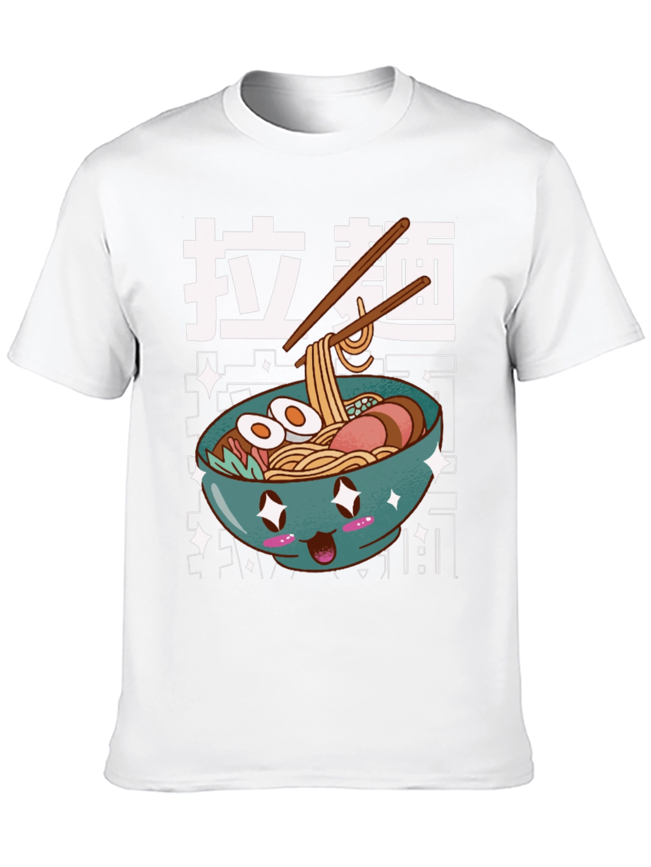 Anime Ramen T-Shirt - Kawaii Foodie Graphic Tee