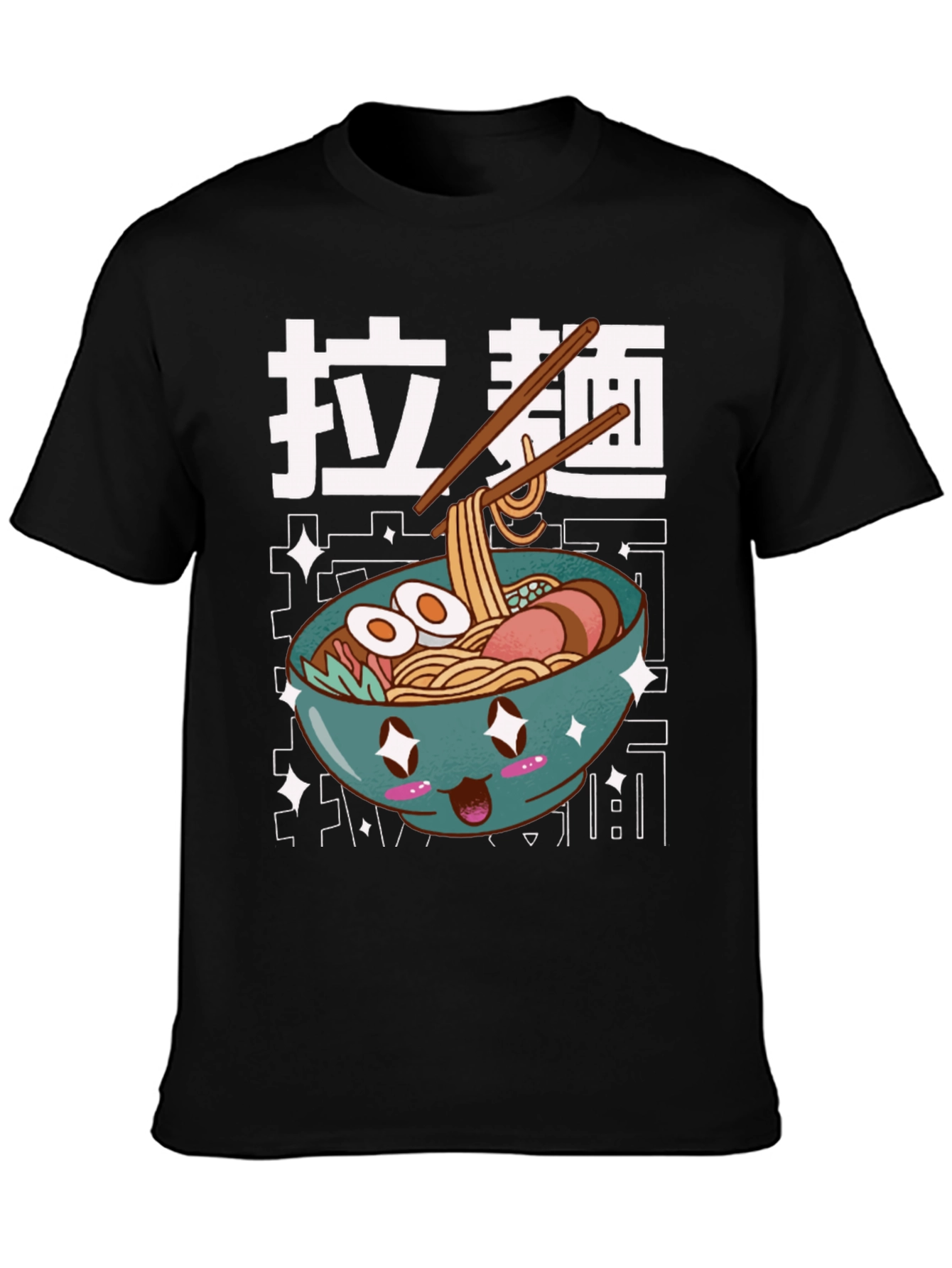 Anime Ramen T-Shirt - Kawaii Foodie Graphic Tee