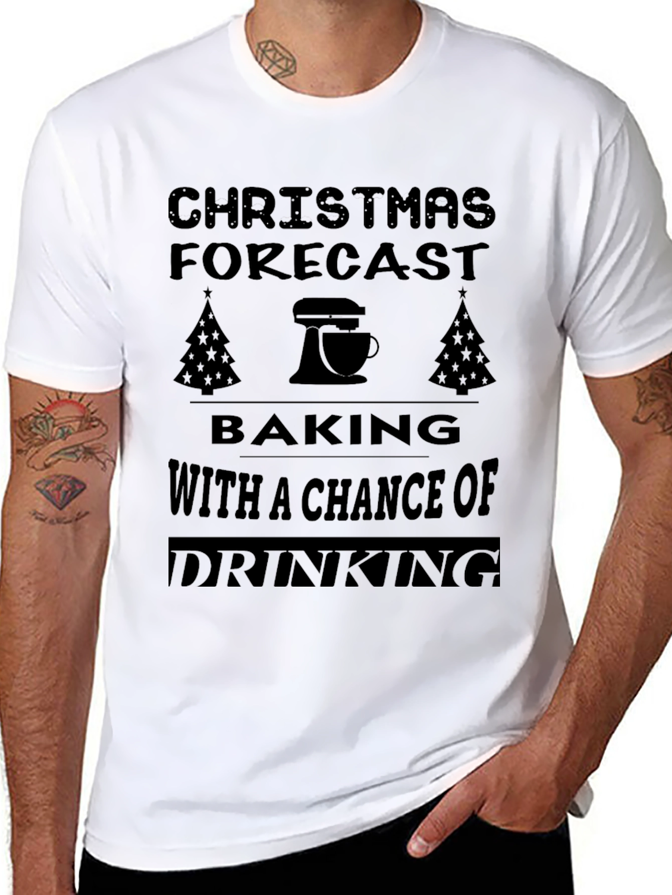 Christmas Forecast Baking T-Shirt