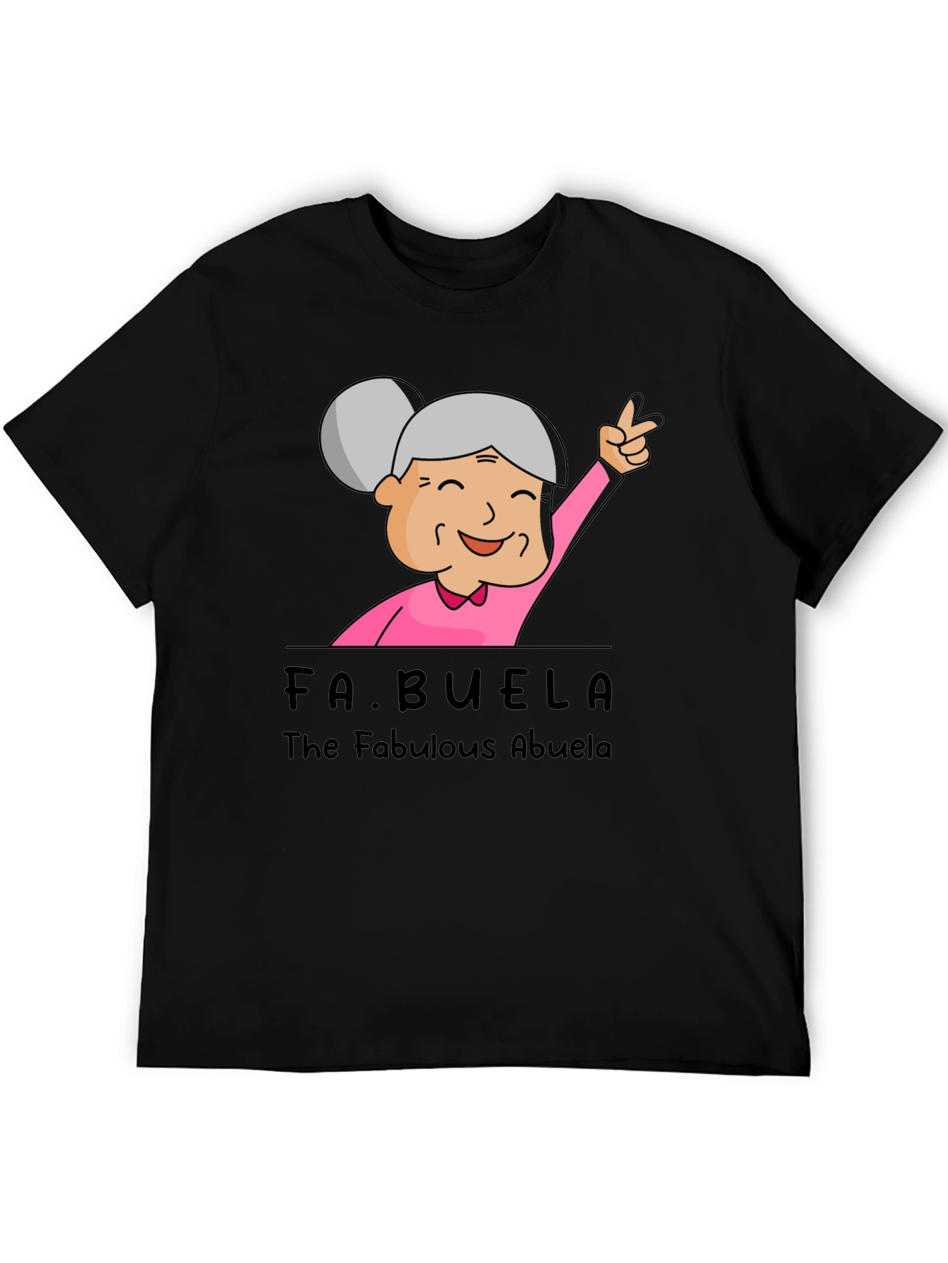 Fabulous Abuela T-Shirt: Funny Grandma Tee