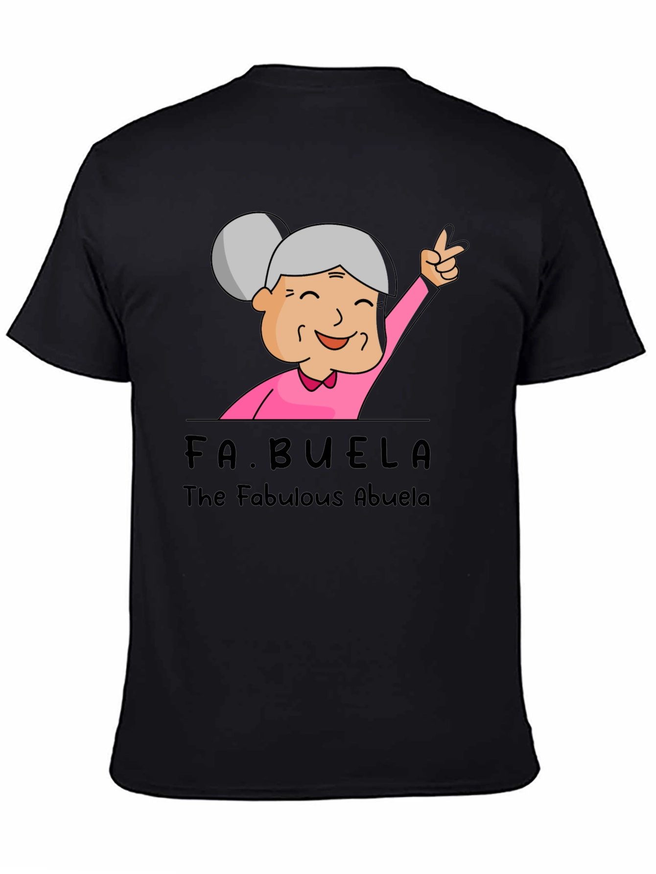 Fabulous Abuela T-Shirt: Funny Grandma Tee