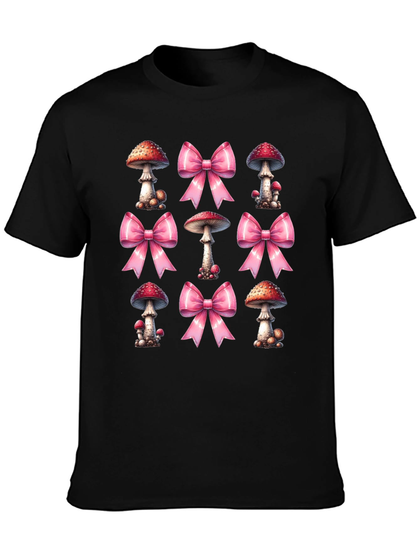 Mushroom & Bow T-Shirt