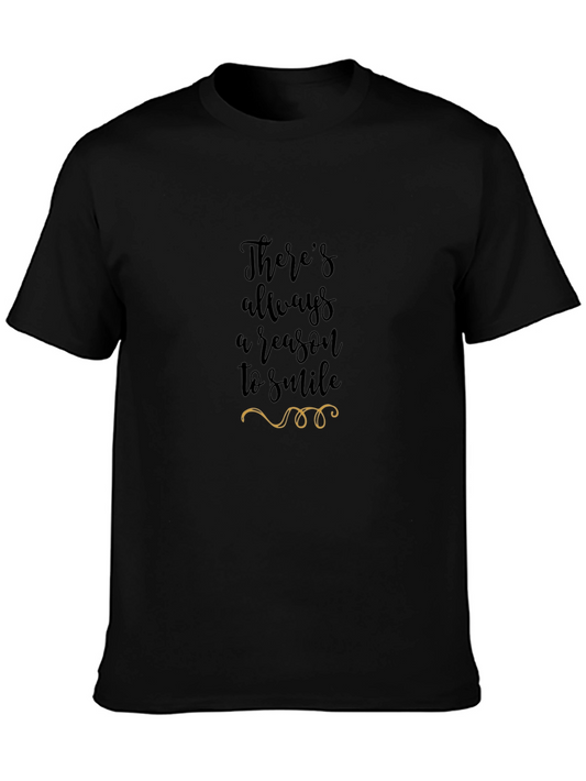 Smile Reason Tee - Black Graphic T-Shirt