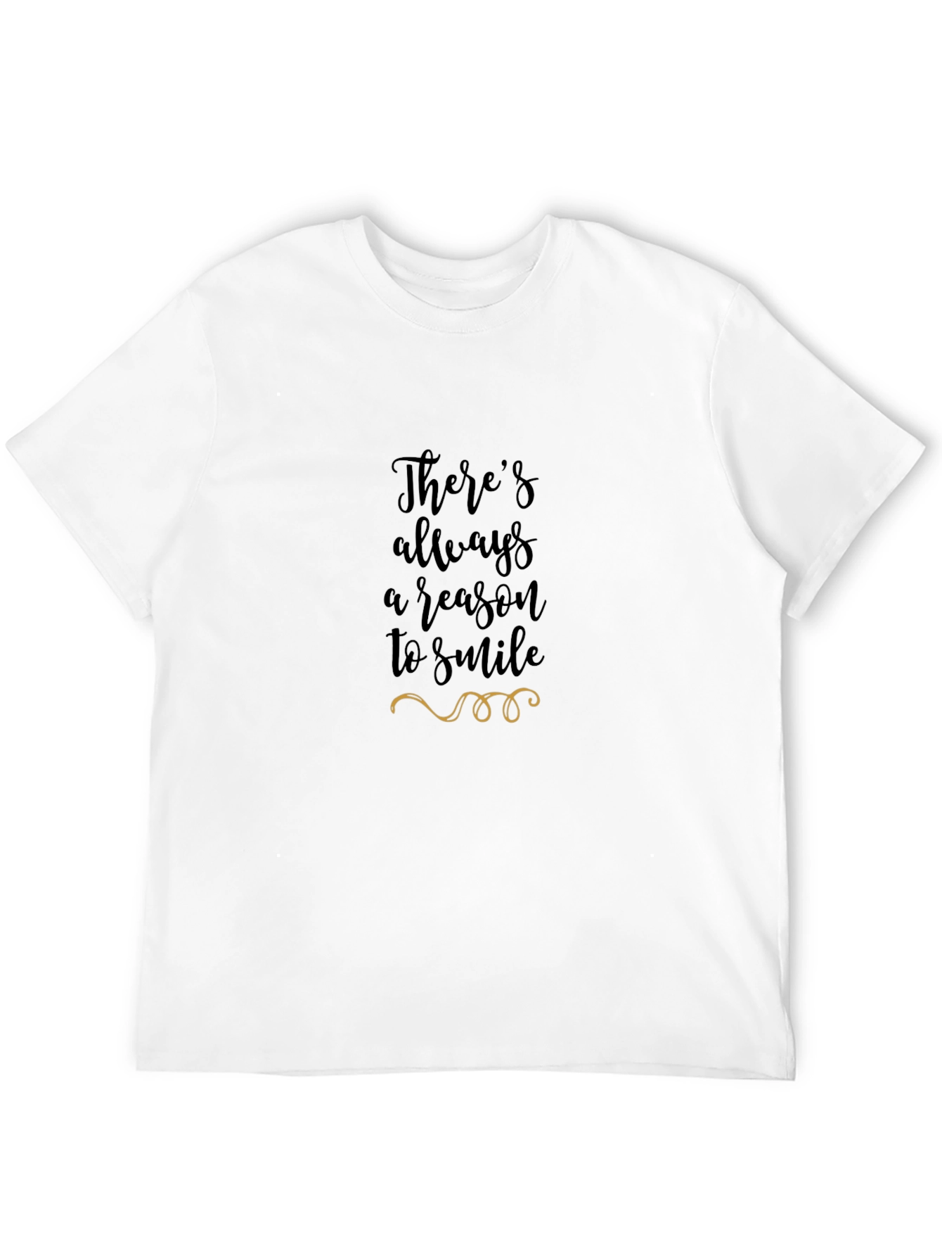 Smile Reason Tee - Black Graphic T-Shirt