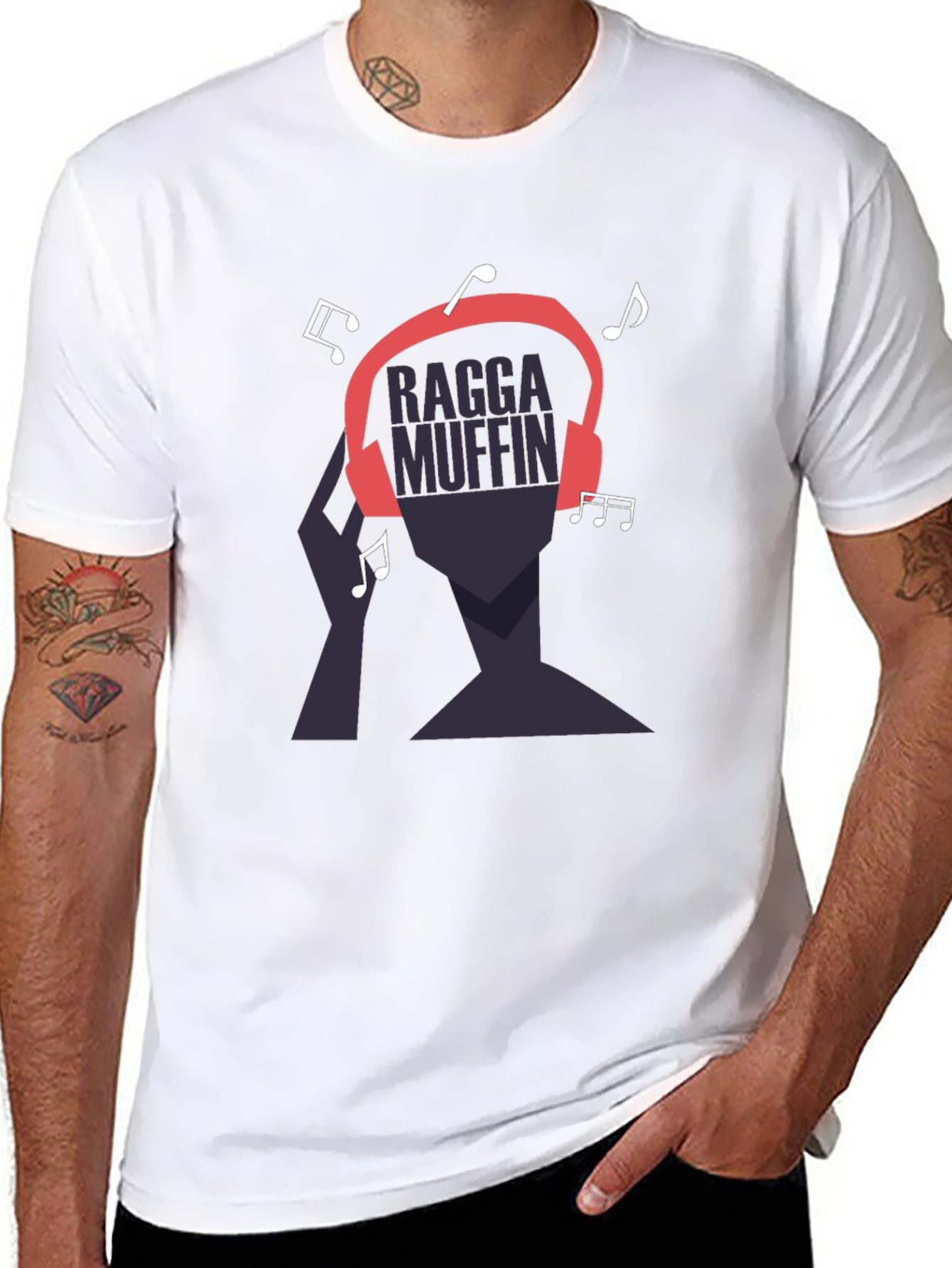Ragga Muffin Music Lover T-Shirt