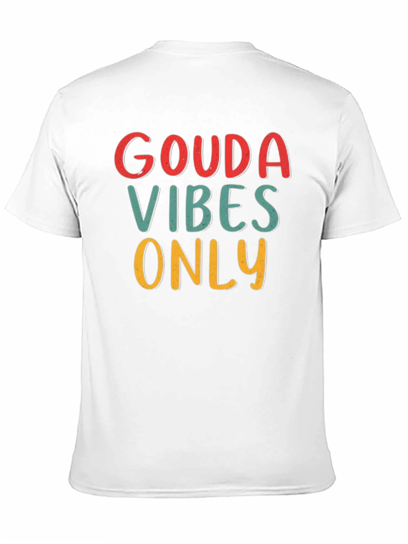 Gouda Vibes Only Graphic Tee - Black
