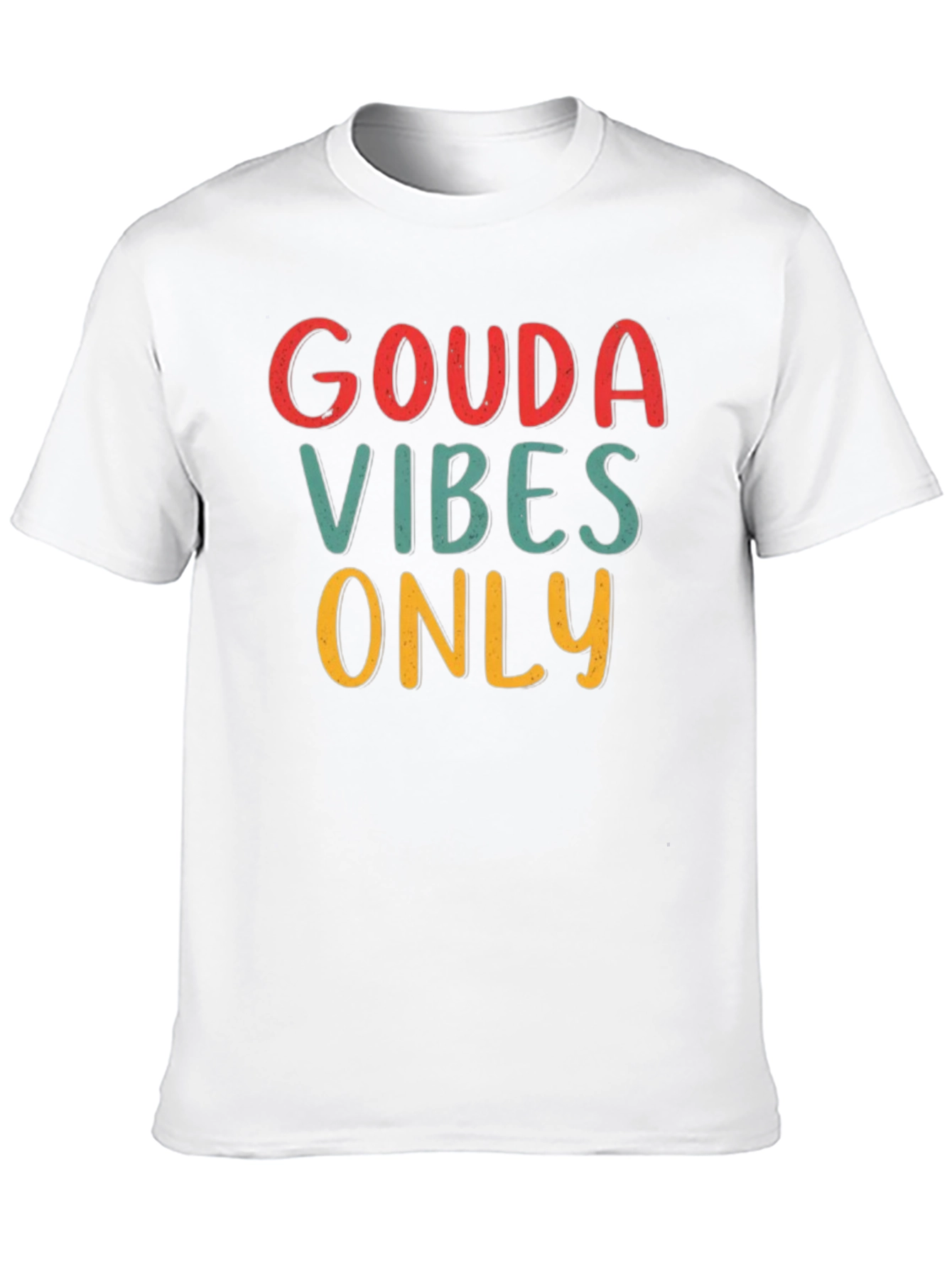 Gouda Vibes Only Graphic Tee - Black
