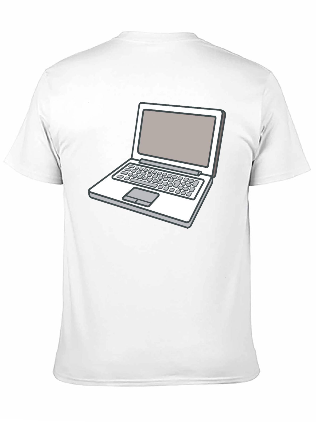Laptop Graphic Tee - Cool Tech Shirt