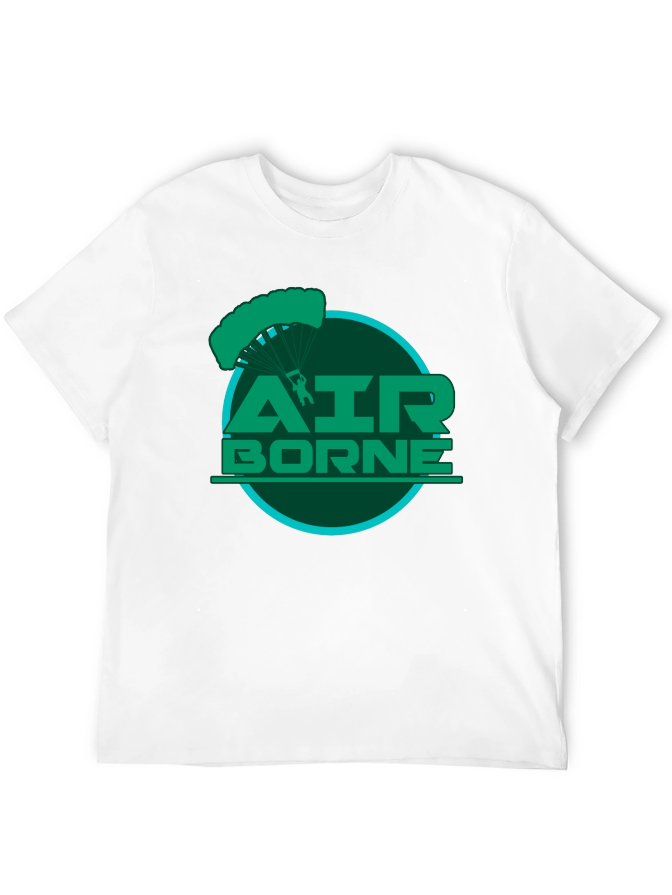 Airborne Parachute Graphic T-Shirt