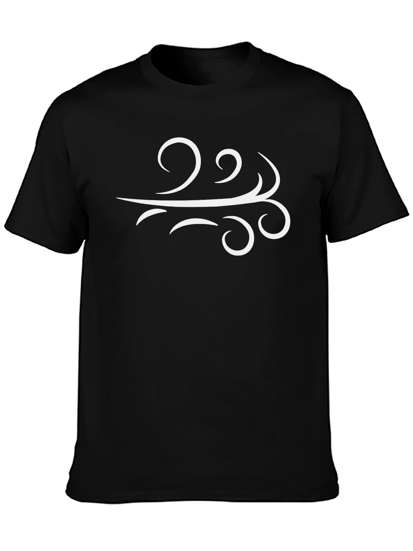 Windy Graphic Tee - Stylish Black T-Shirt