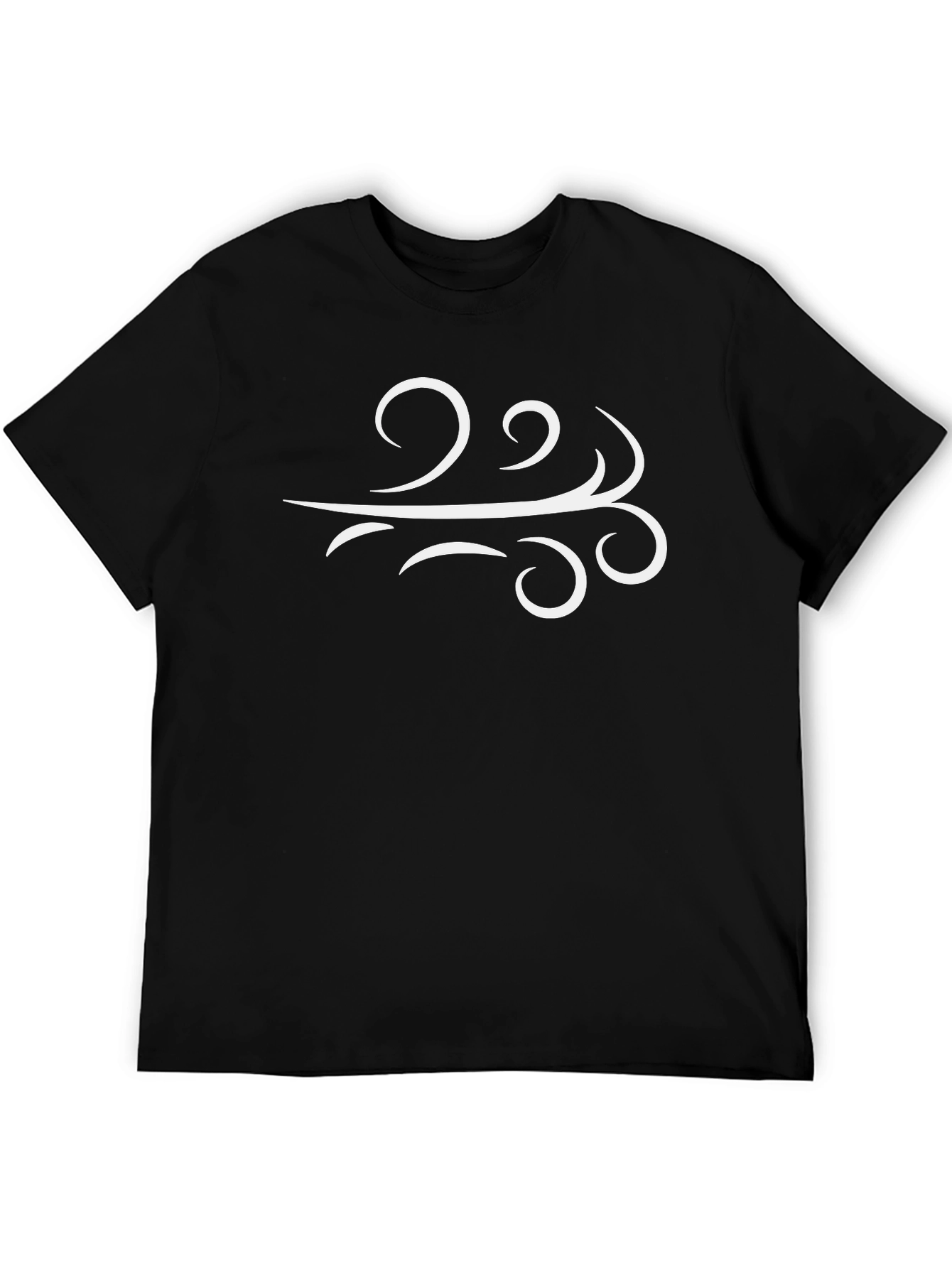 Windy Graphic Tee - Stylish Black T-Shirt
