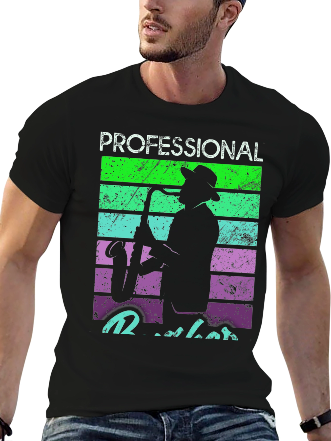 Professional Sax Player Graphic T-Shirt