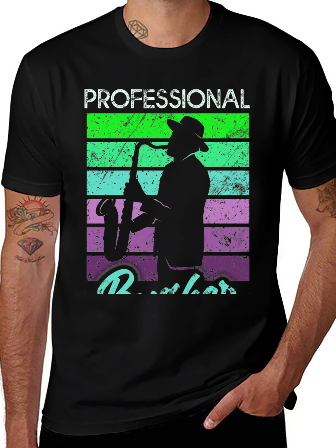 Professional Sax Player Graphic T-Shirt
