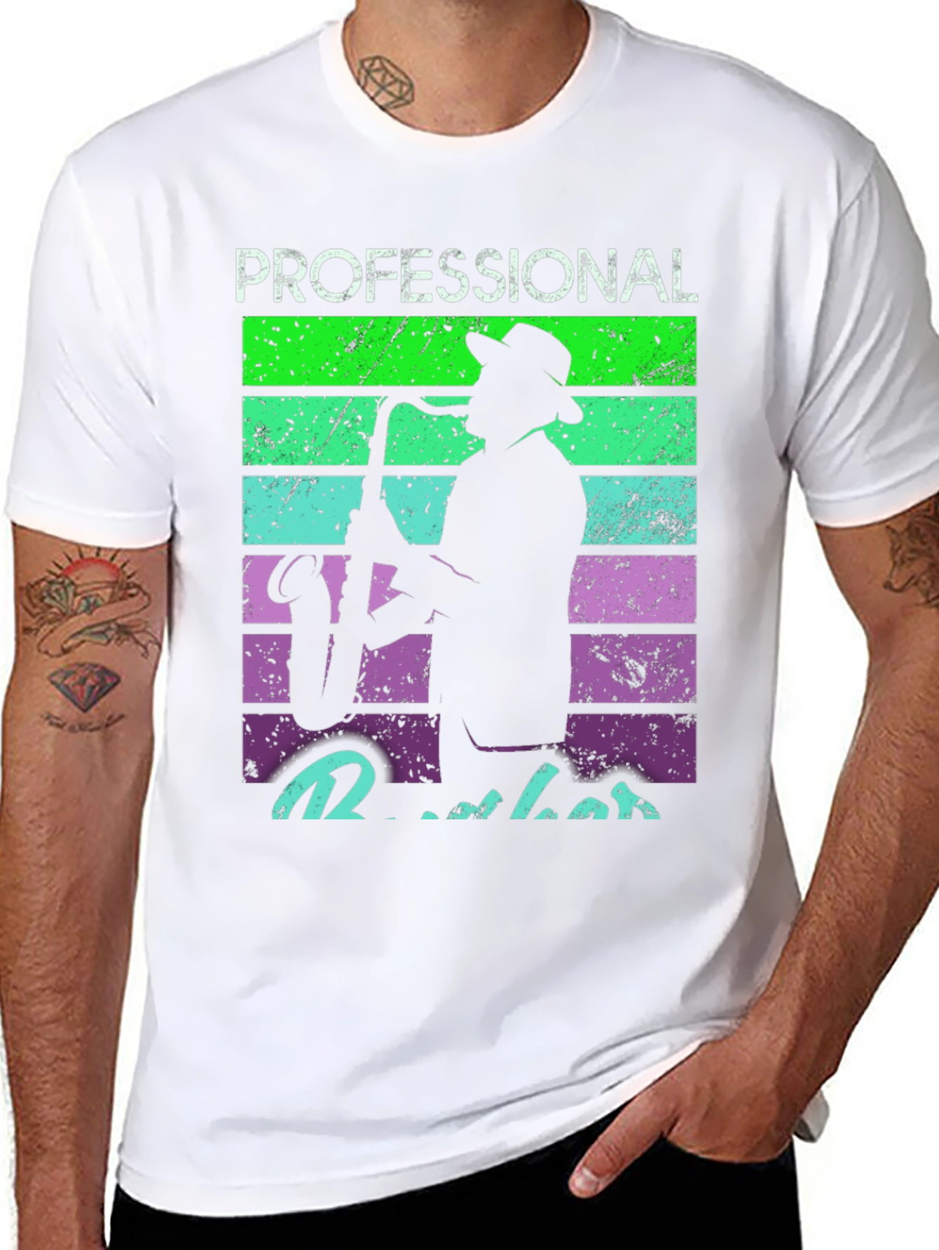 Professional Sax Player Graphic T-Shirt