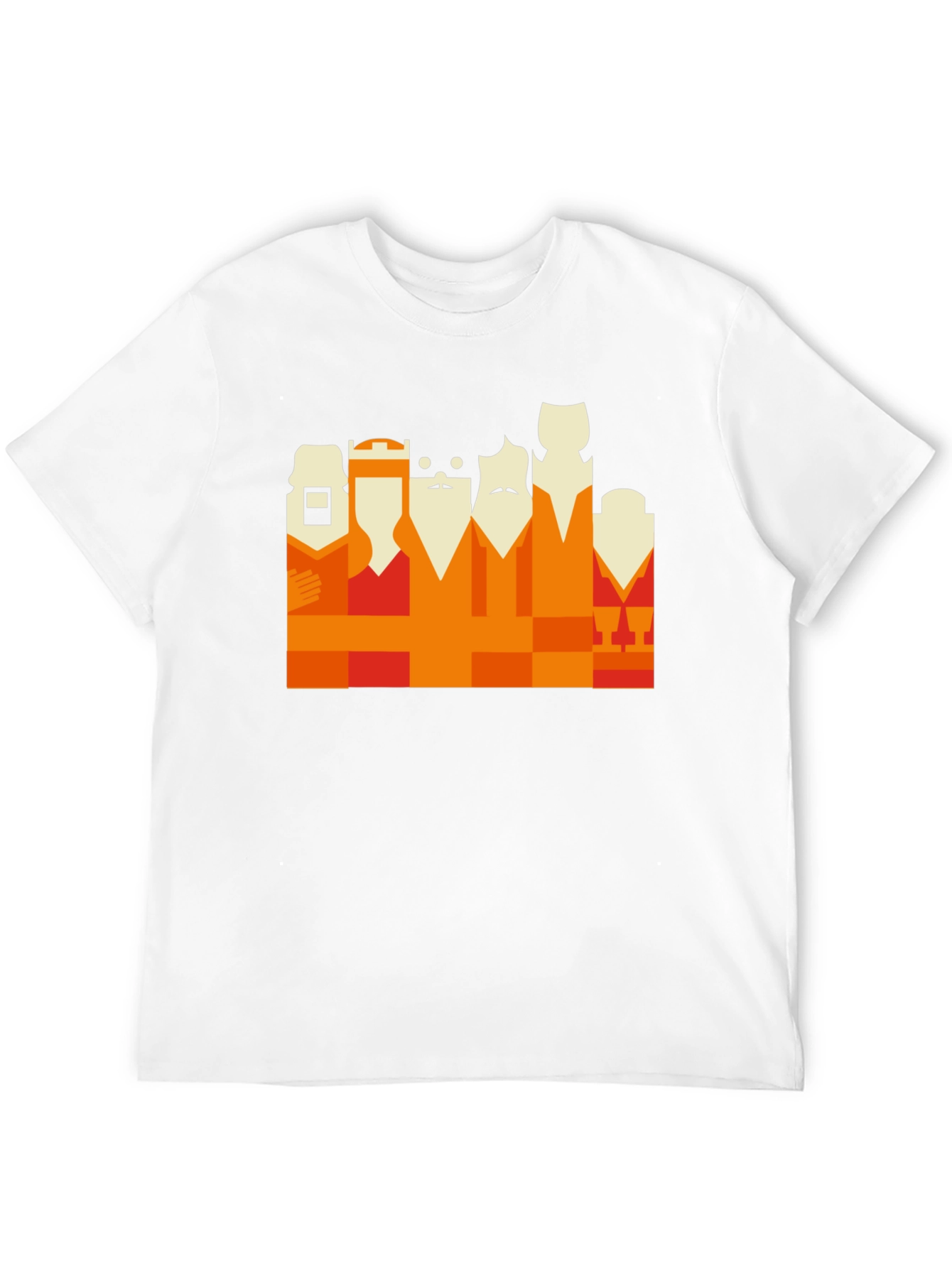 Geometric Kings T-Shirt: Unique Graphic Tee