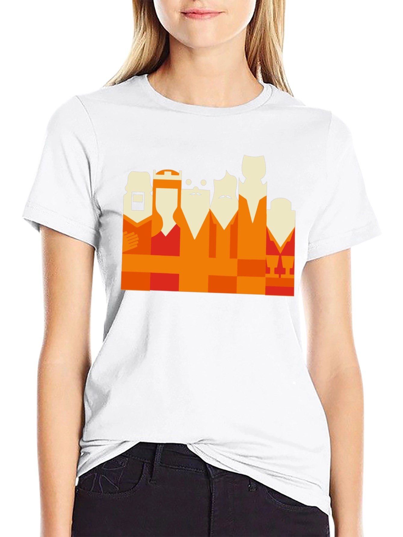 Geometric Kings T-Shirt: Unique Graphic Tee