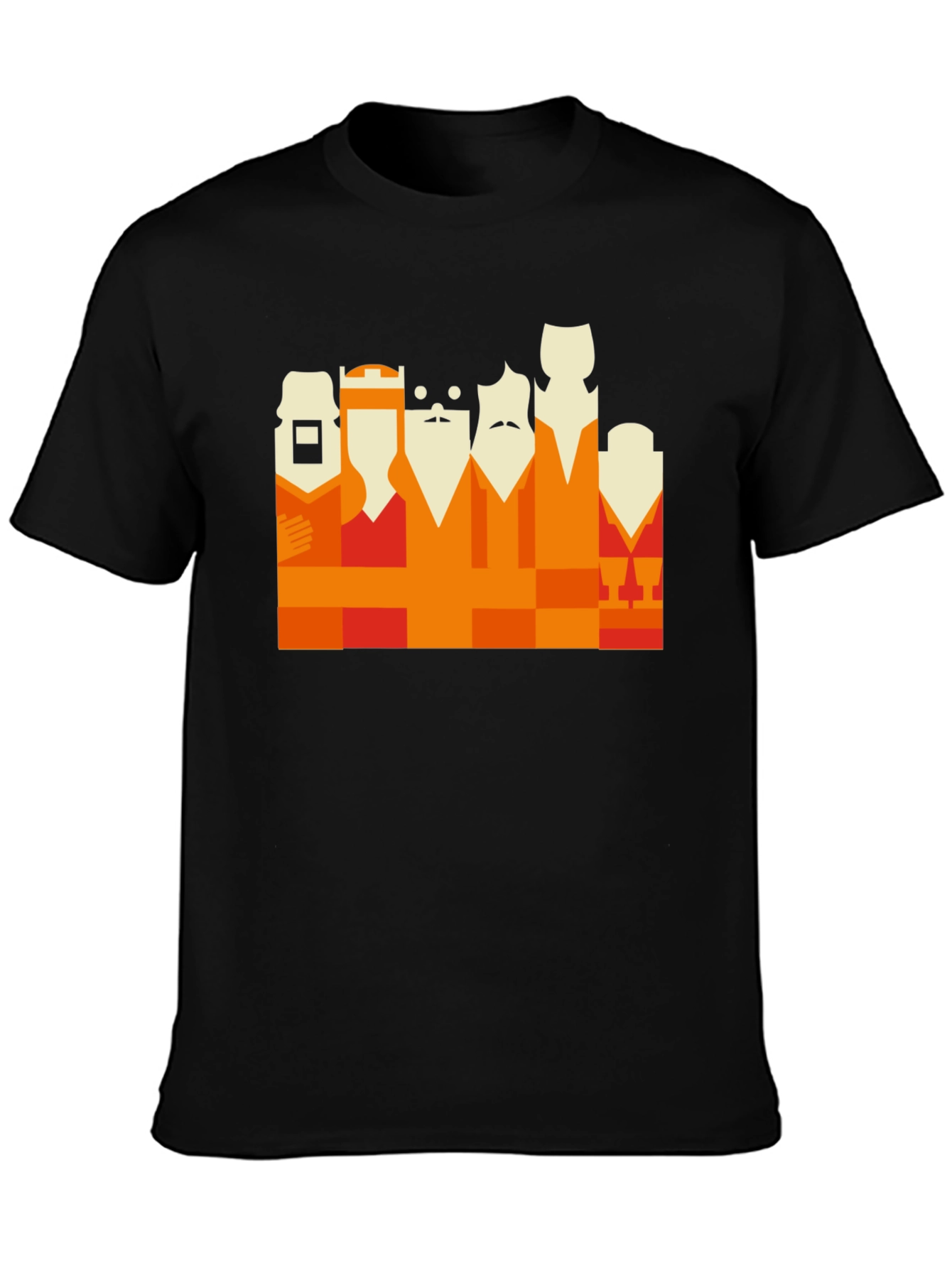 Geometric Kings T-Shirt: Unique Graphic Tee