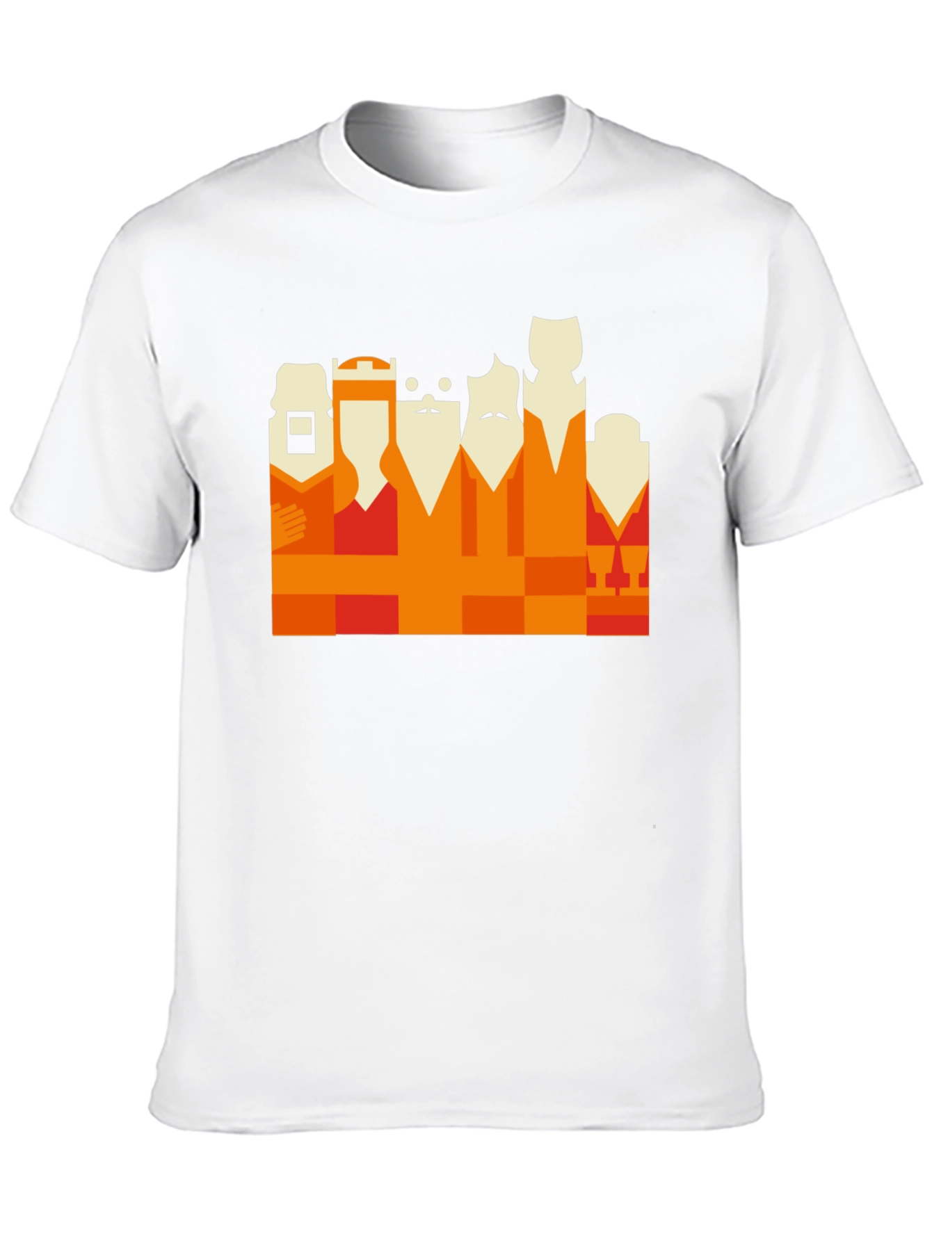 Geometric Kings T-Shirt: Unique Graphic Tee