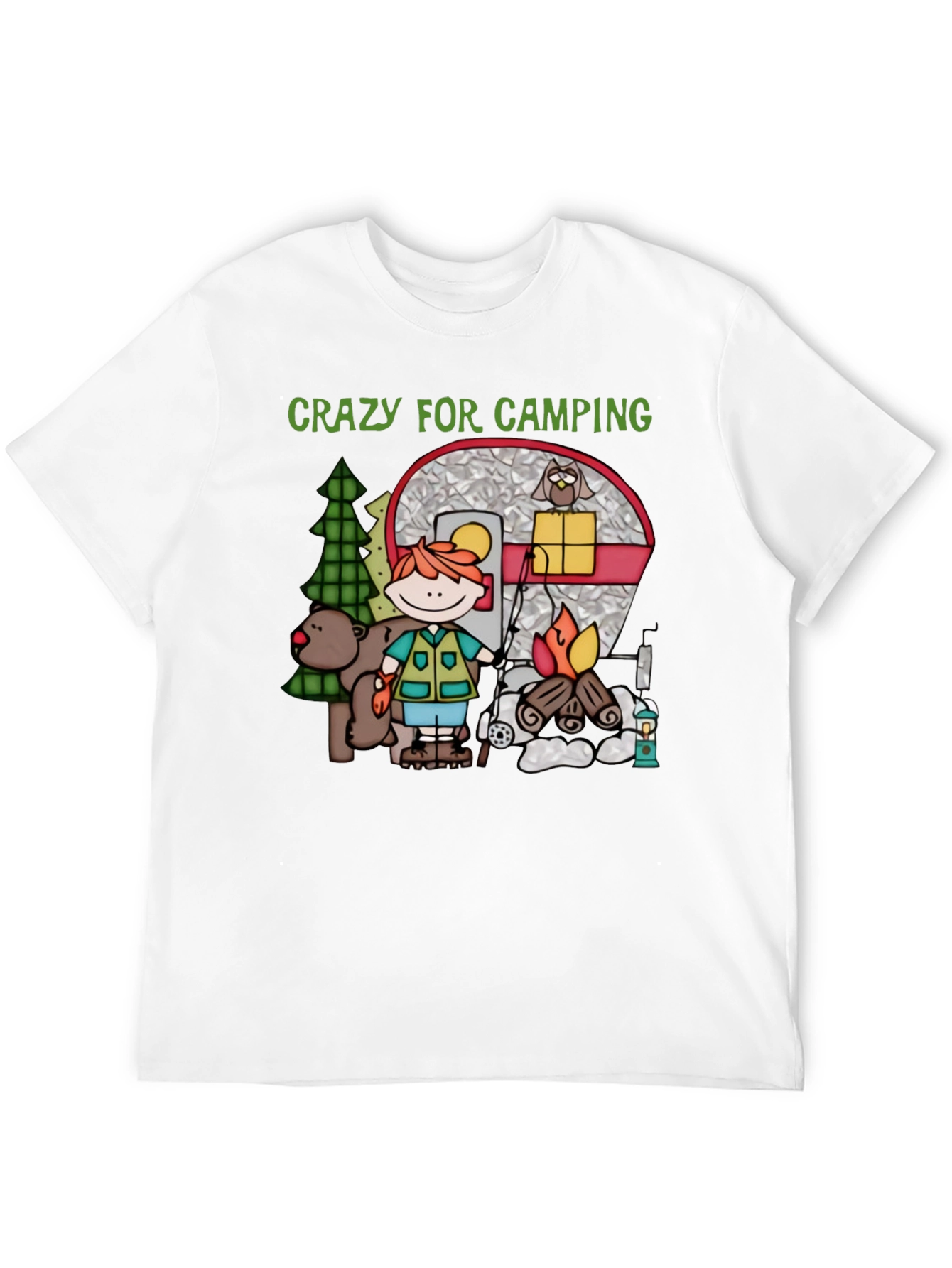 Crazy for Camping T-Shirt