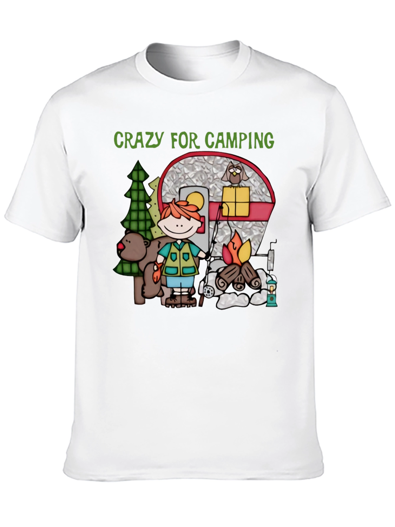Crazy for Camping T-Shirt