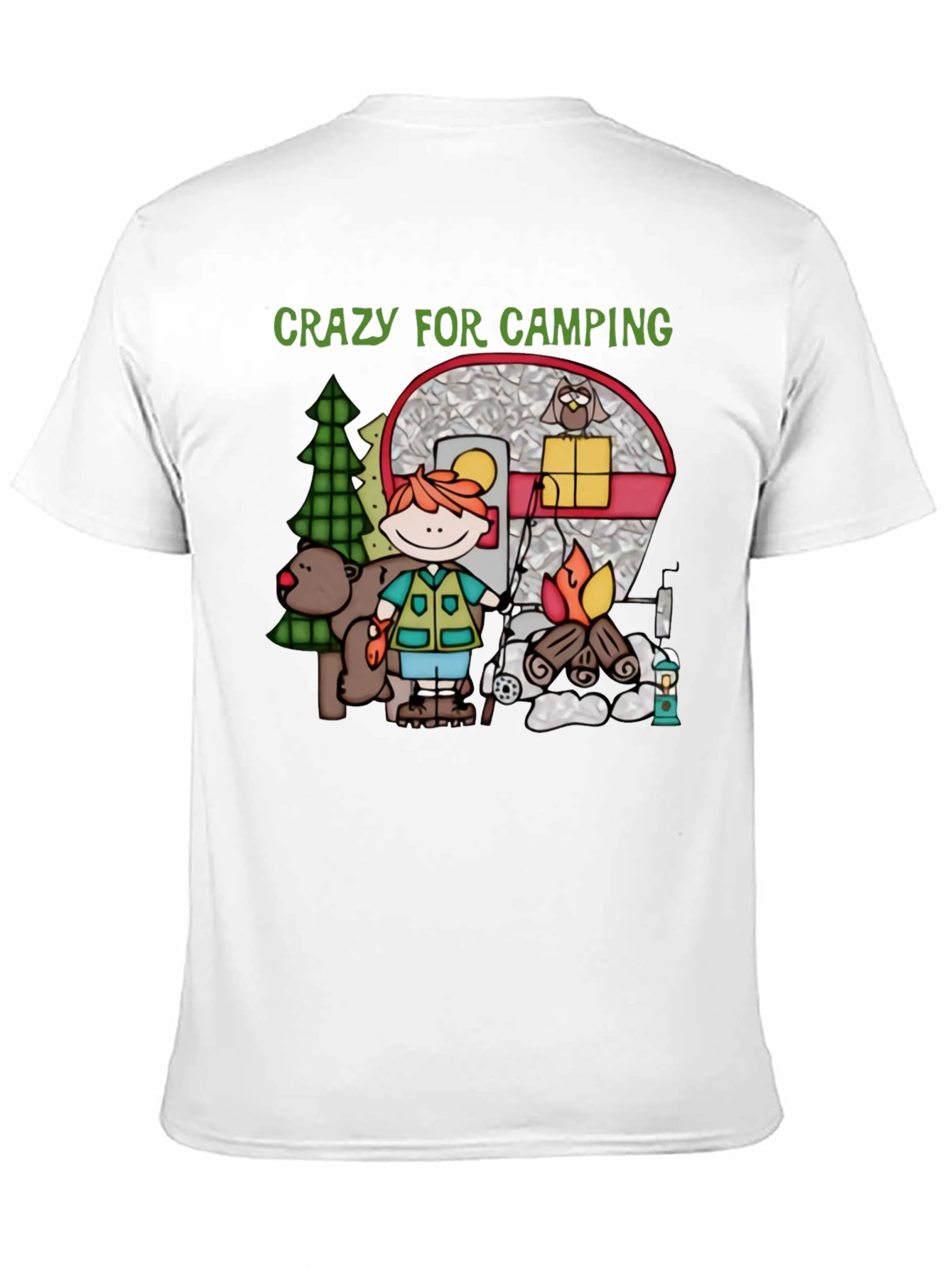 Crazy for Camping T-Shirt
