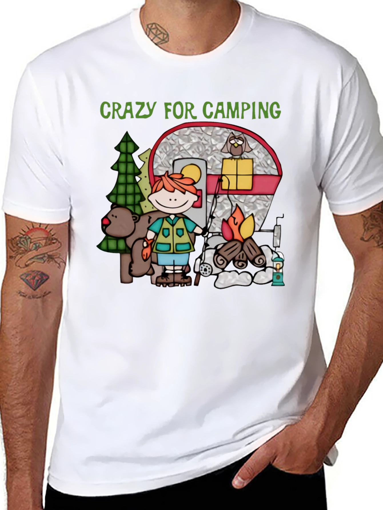 Crazy for Camping T-Shirt