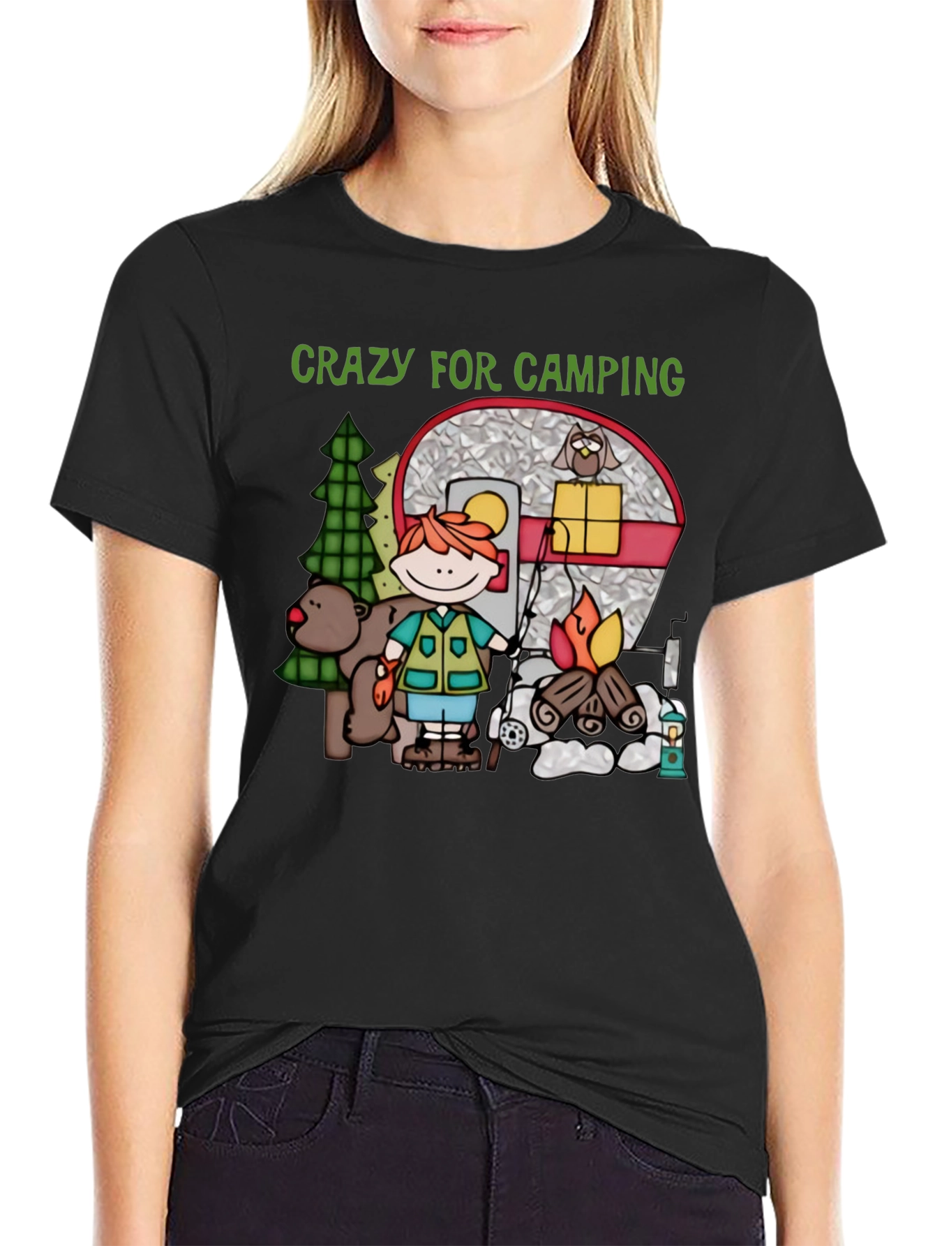Crazy for Camping T-Shirt