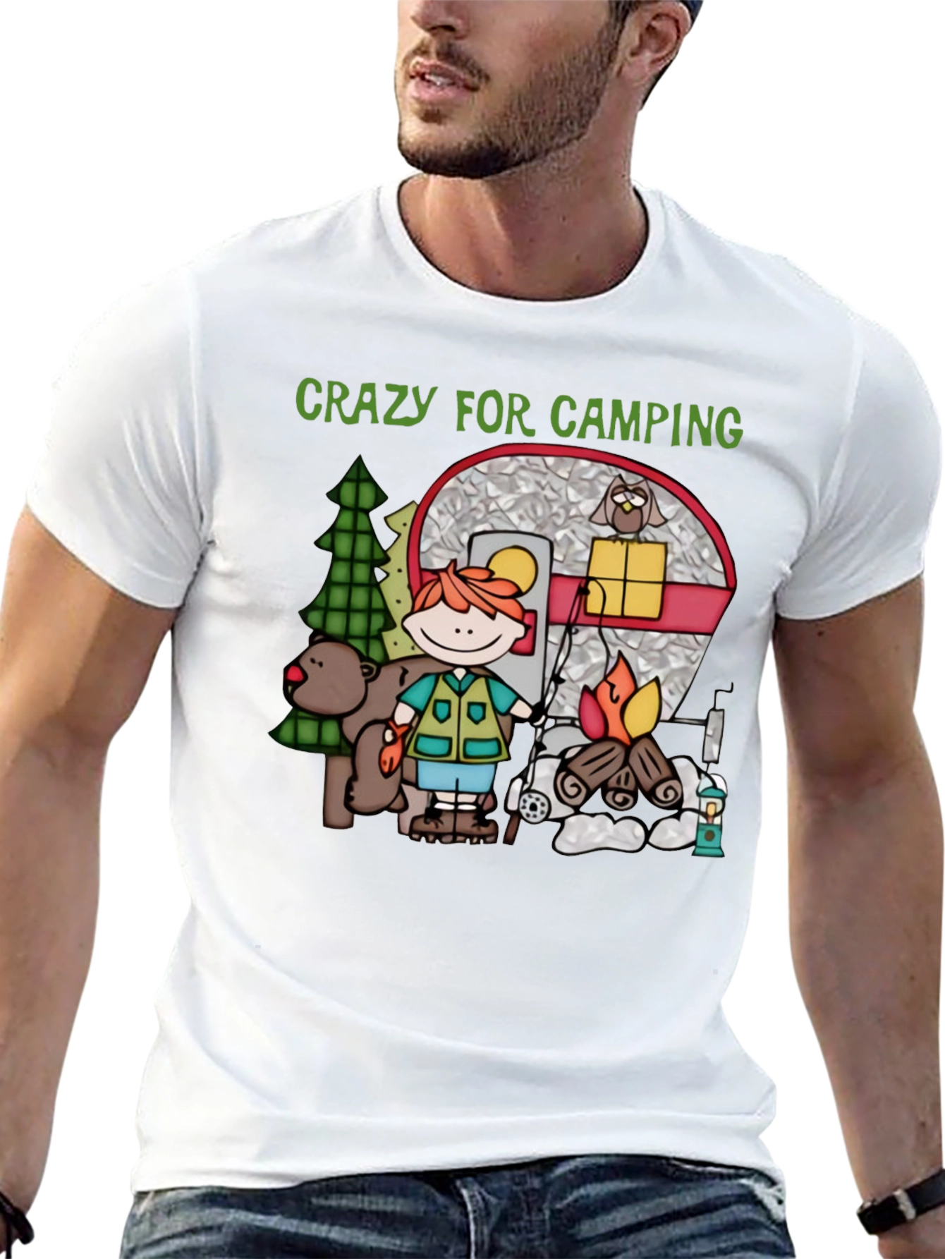 Crazy for Camping T-Shirt
