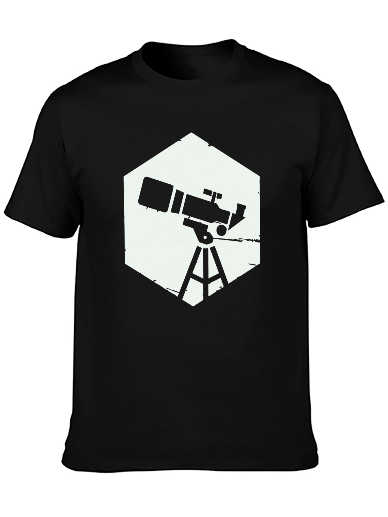 Telescope Graphic Tee - Stargazer Shirt