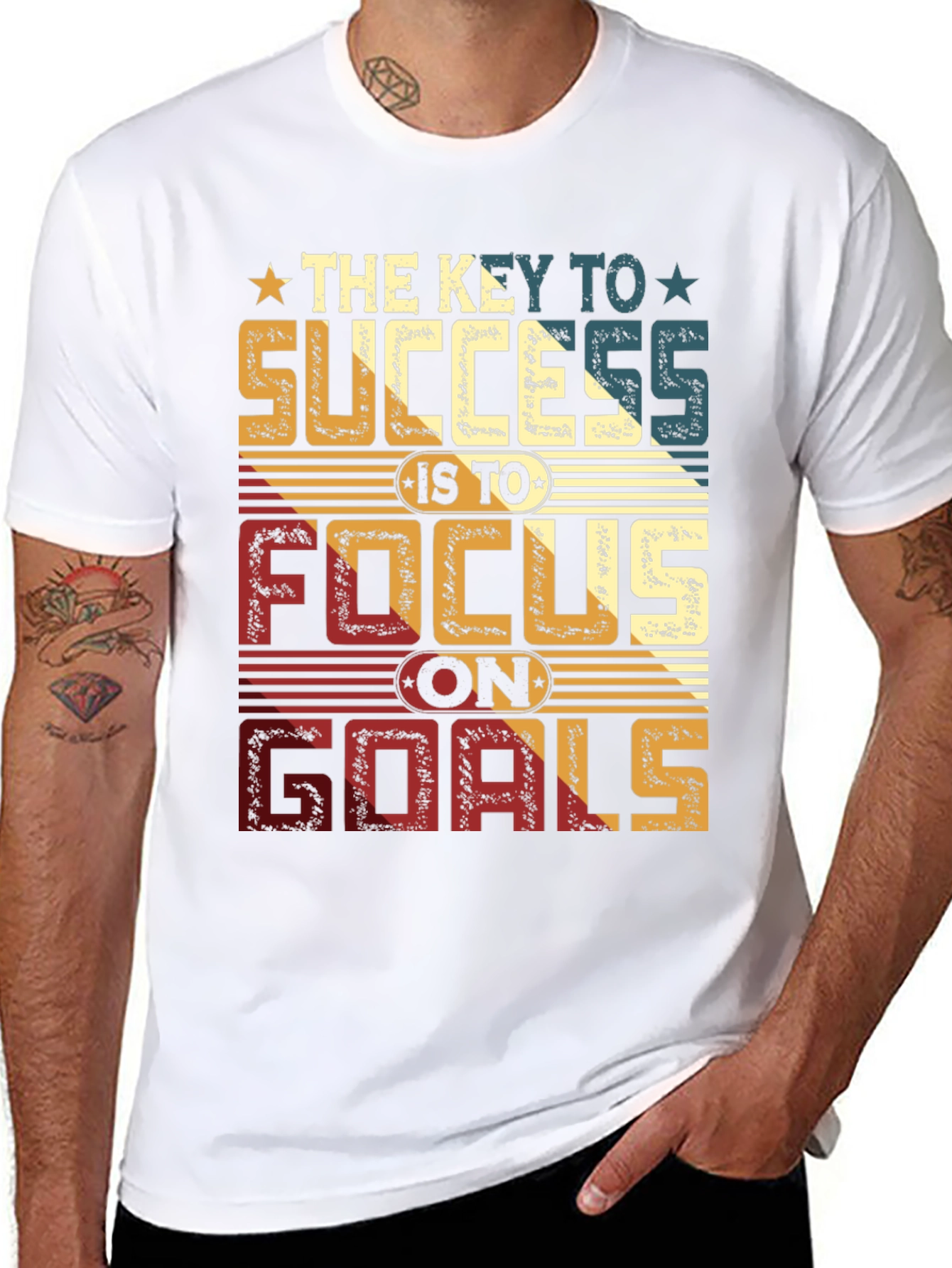 Key To Success T-Shirt: Focus On Goals!