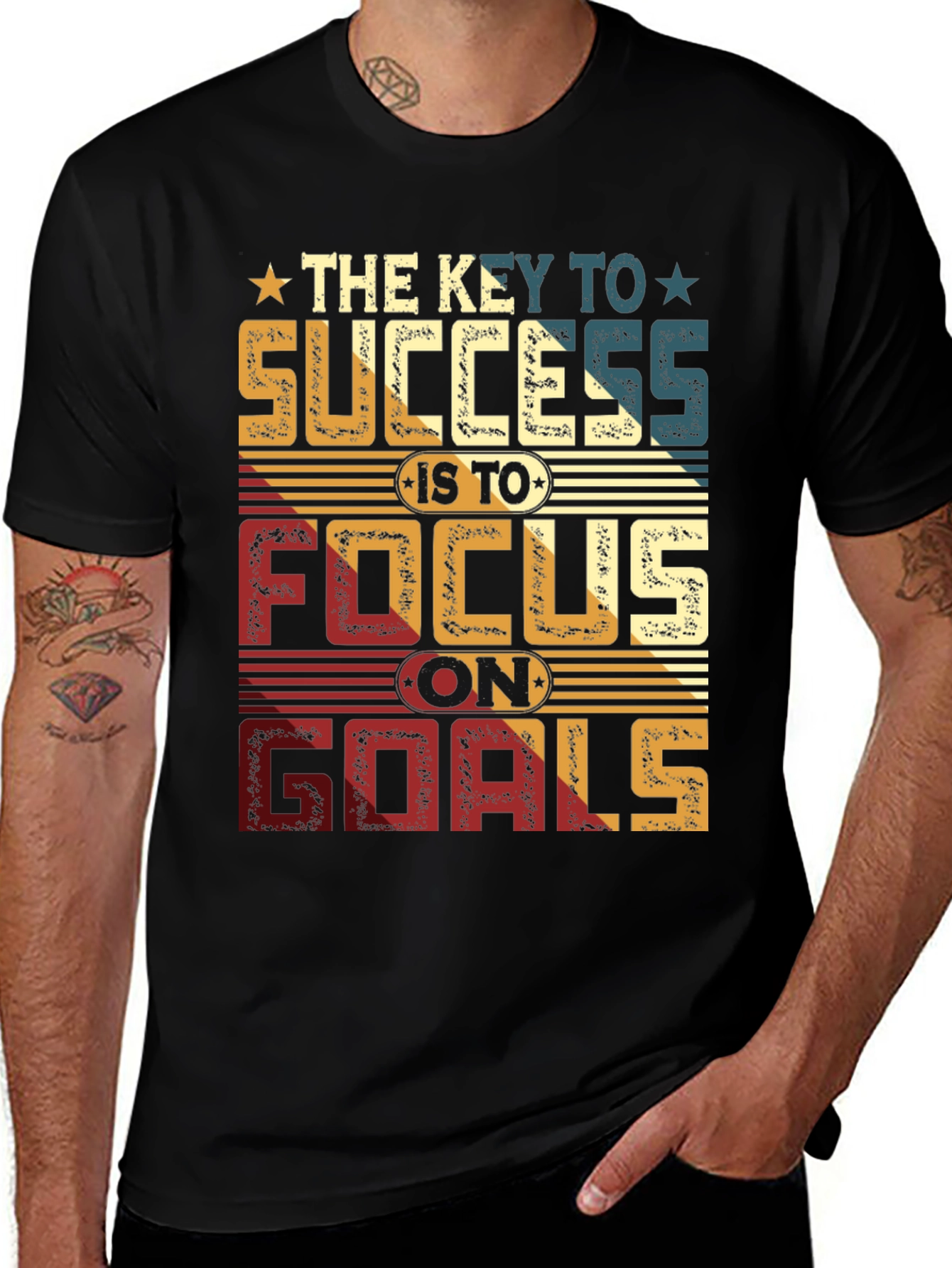 Key To Success T-Shirt: Focus On Goals!