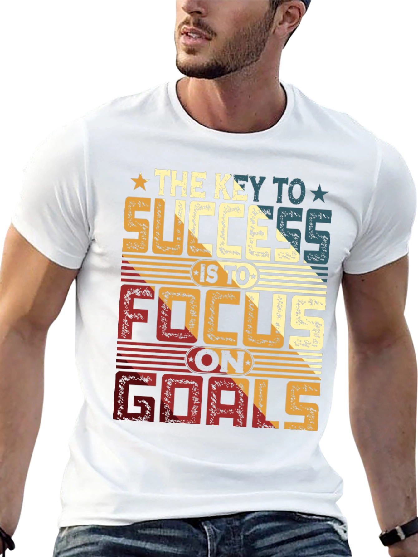 Key To Success T-Shirt: Focus On Goals!