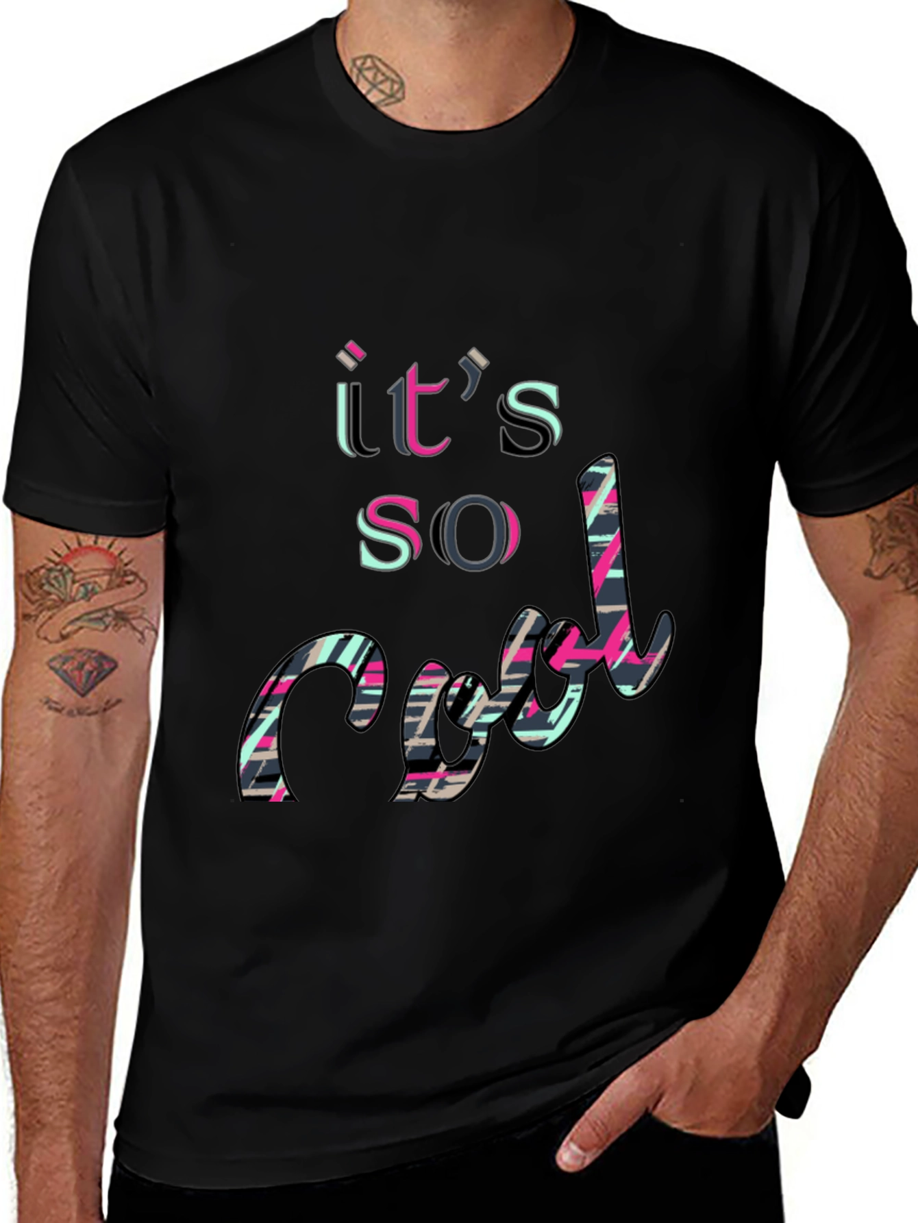 Its So Cool Graphic T-Shirt - Trendy Design