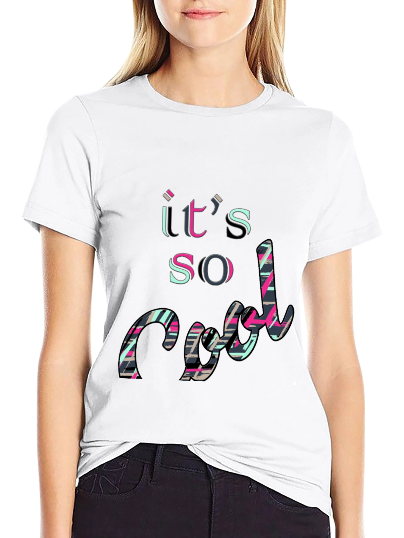Its So Cool Graphic T-Shirt - Trendy Design