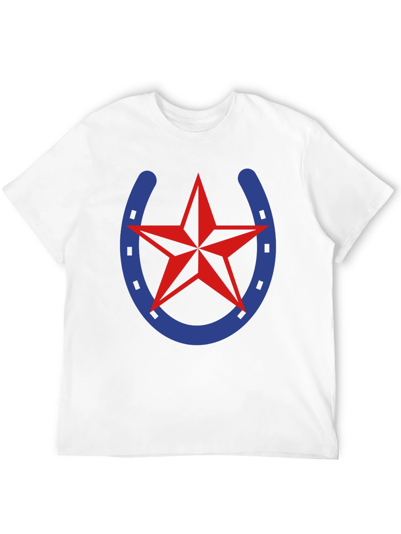 Horseshoe Star Graphic Tee - Lucky Western Style