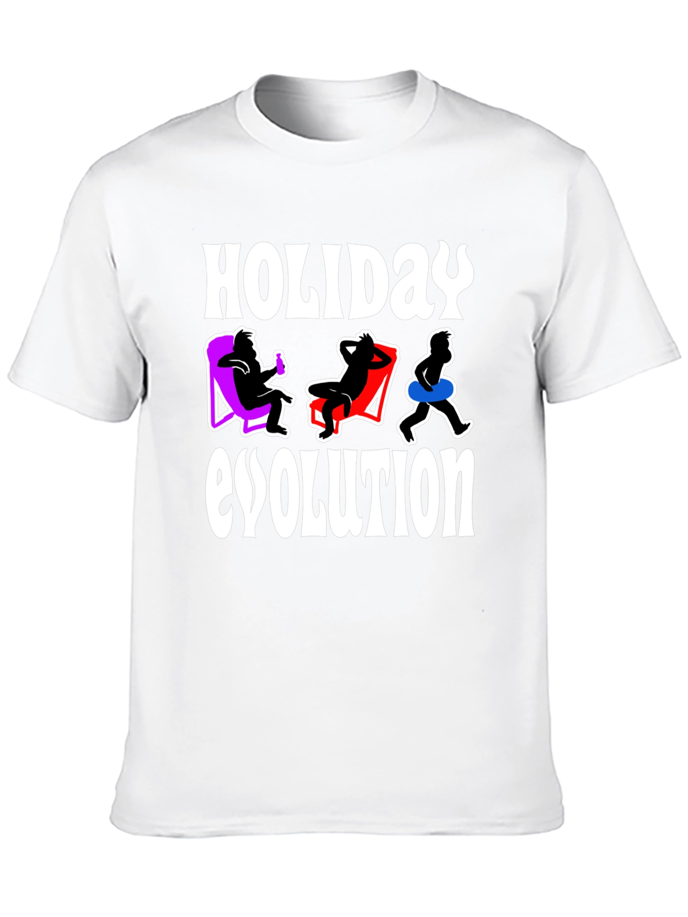 Holiday Evolution T-Shirt - Fun Vacation Tee